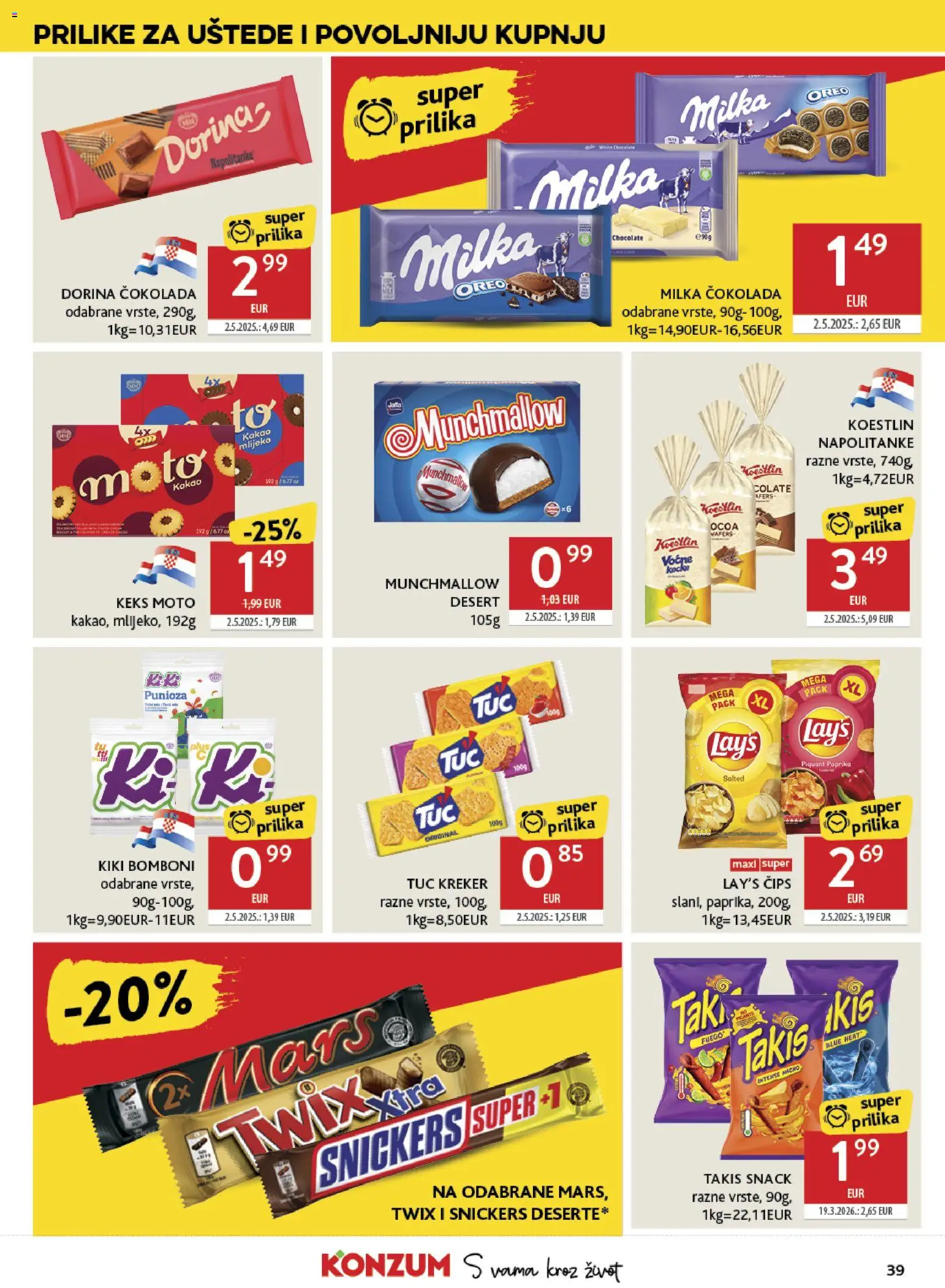 Konzum HR akciós újság Akciós újság in Magyarország