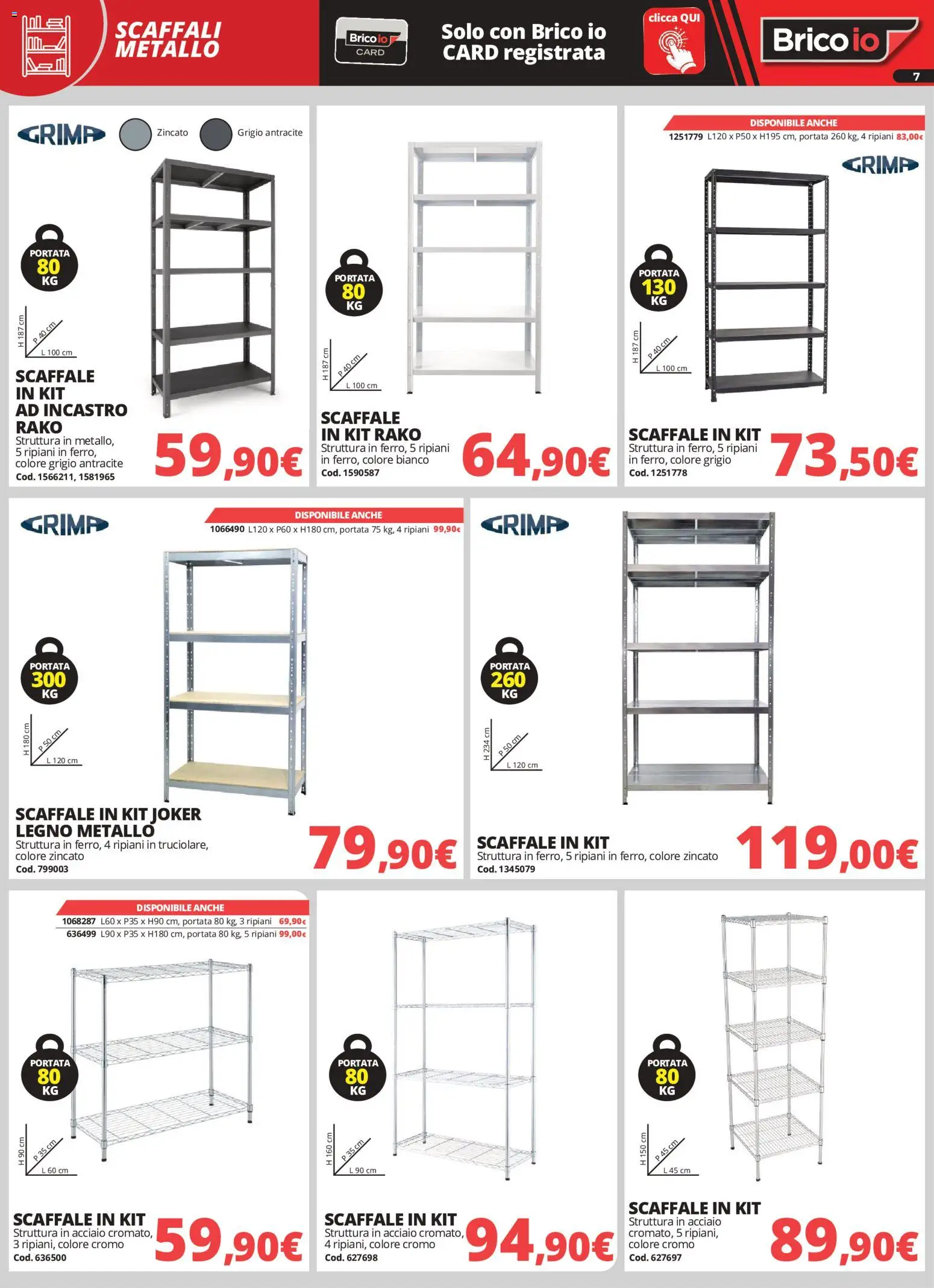 Brico io volantino Sistemazione Volantino in Italy