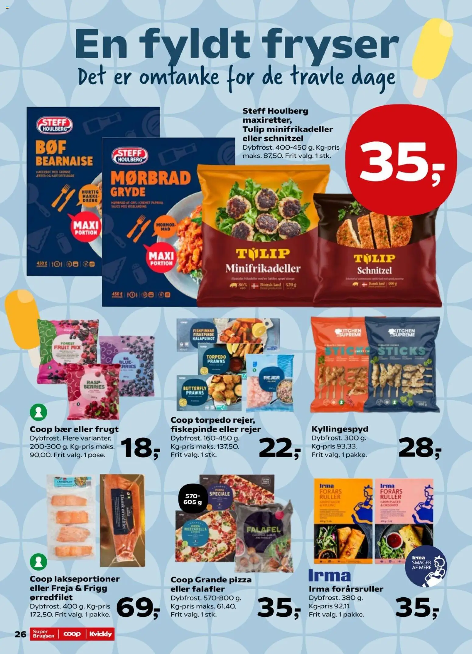 🛍️ Kvickly -  Tilbudsavis uge 27-28 fra 02/07/2026 » Se eksklusive tilbud og spar penge i dag! 💰 | Danmark