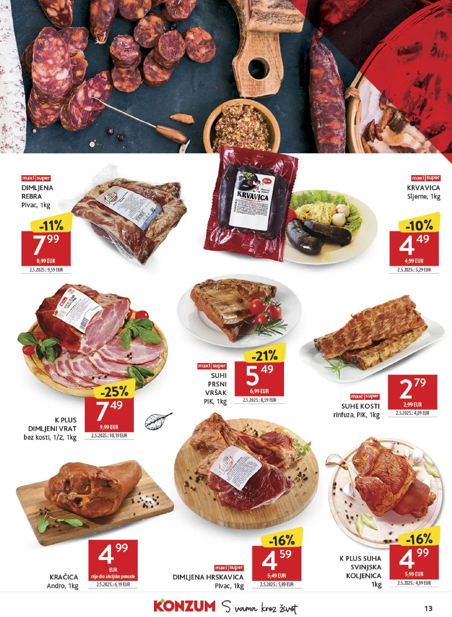 Konzum HR akciós újság Akciós újság in Magyarország