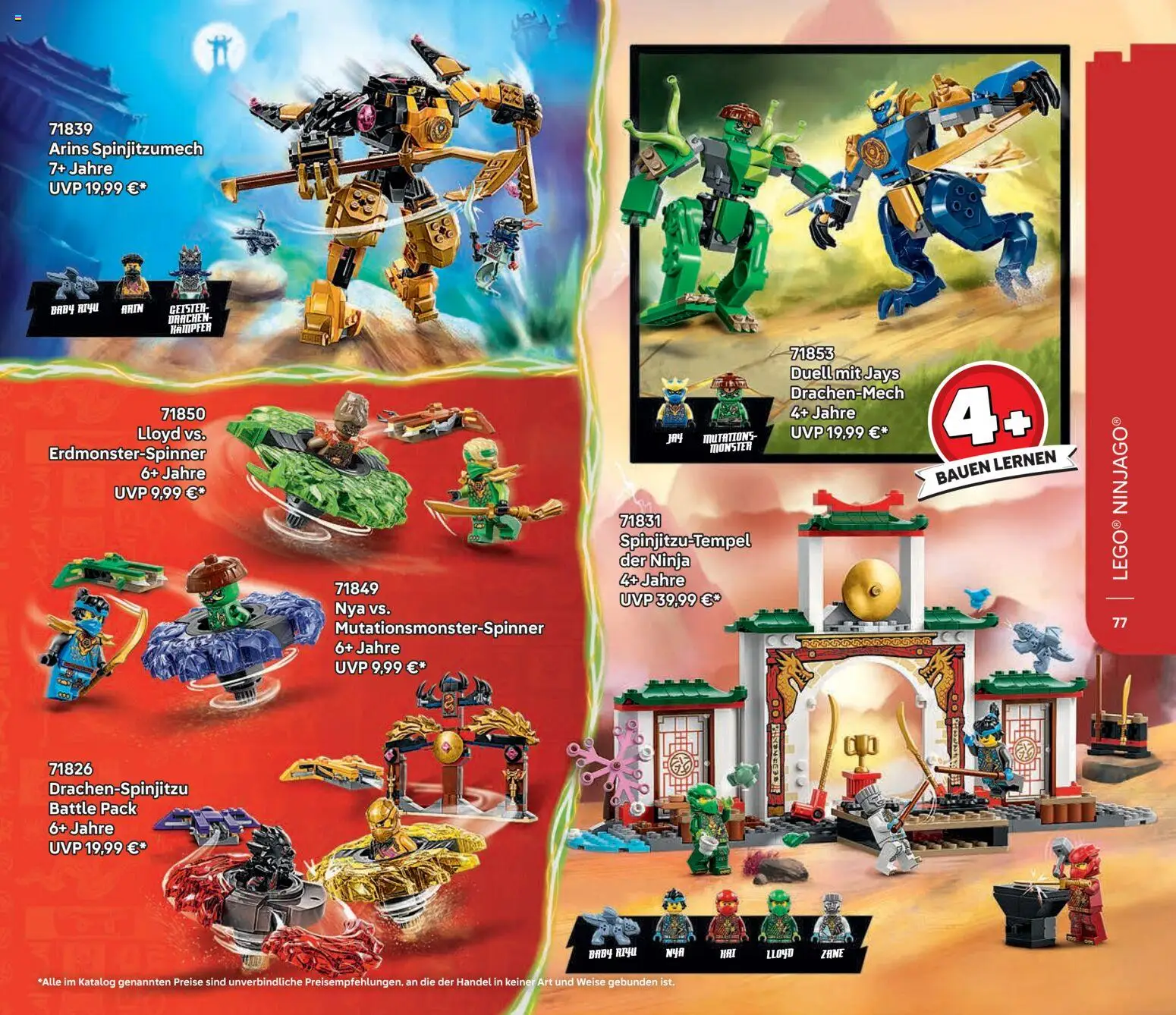 Die besten Angebote | Lego Katalog Juni - Dezember ab 01.06.2026 | - Jetzt stöbern! | Österreich