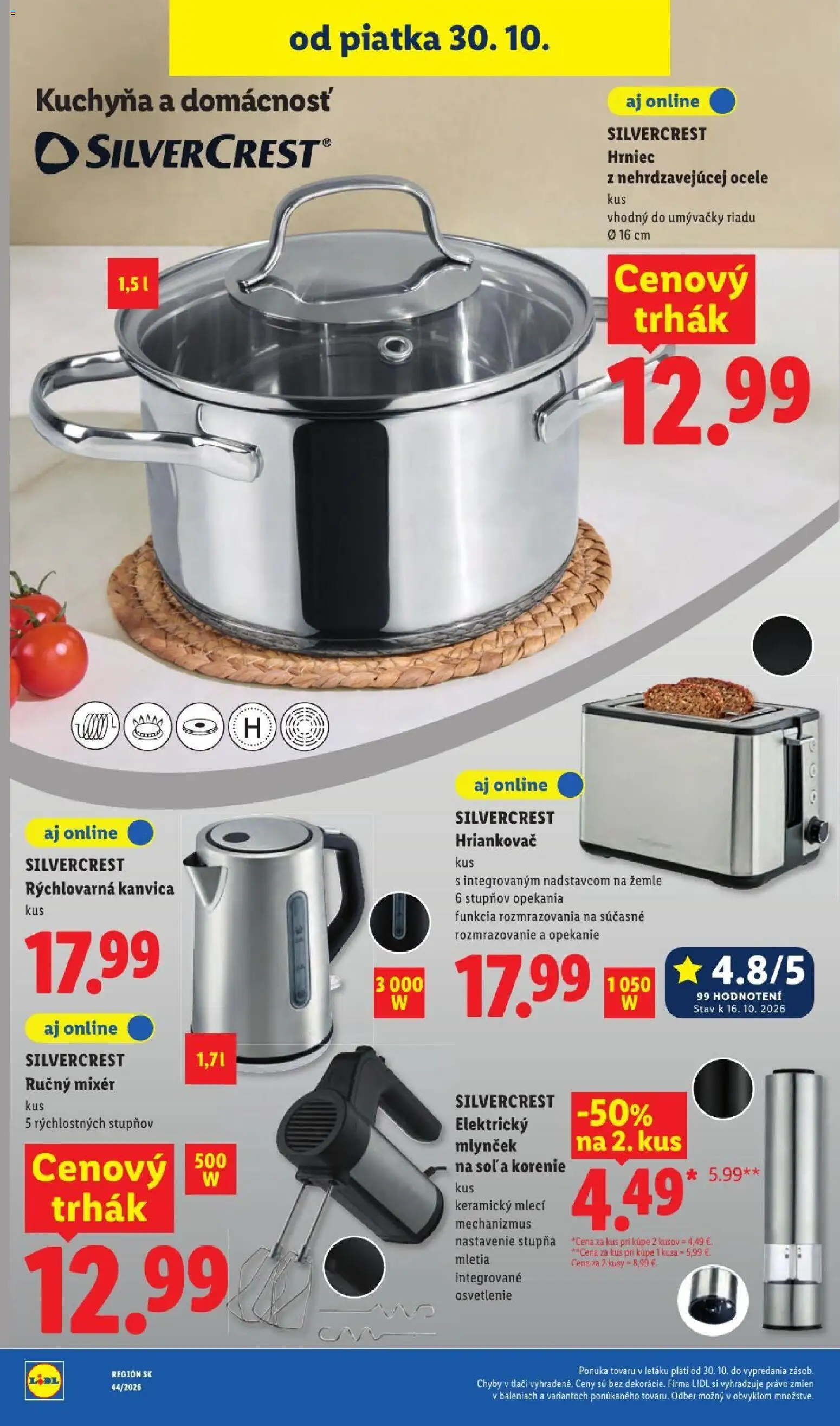 Lidl leták Leták in Slovensko