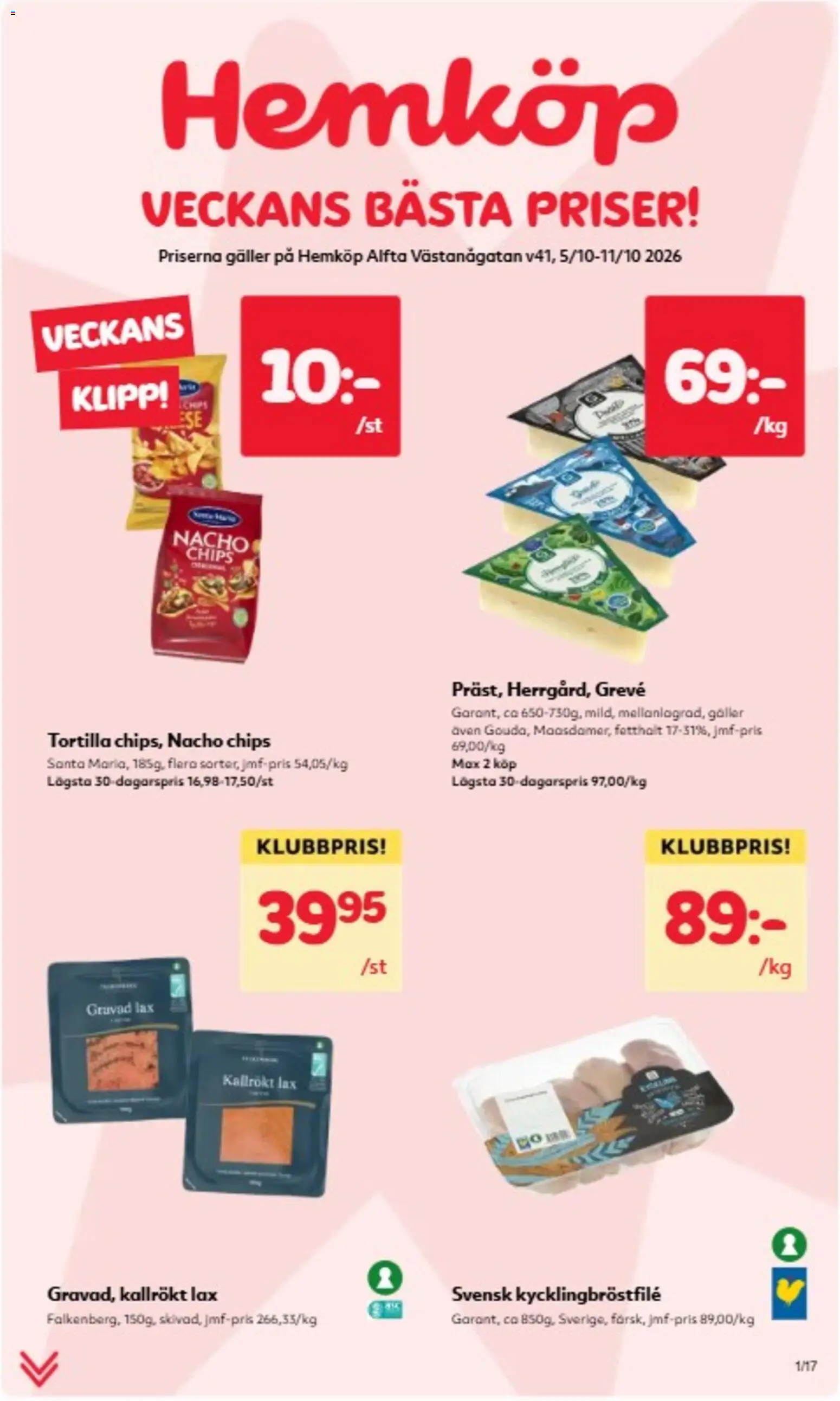 Hemköp erbjudanden Reklamblad in Sverige