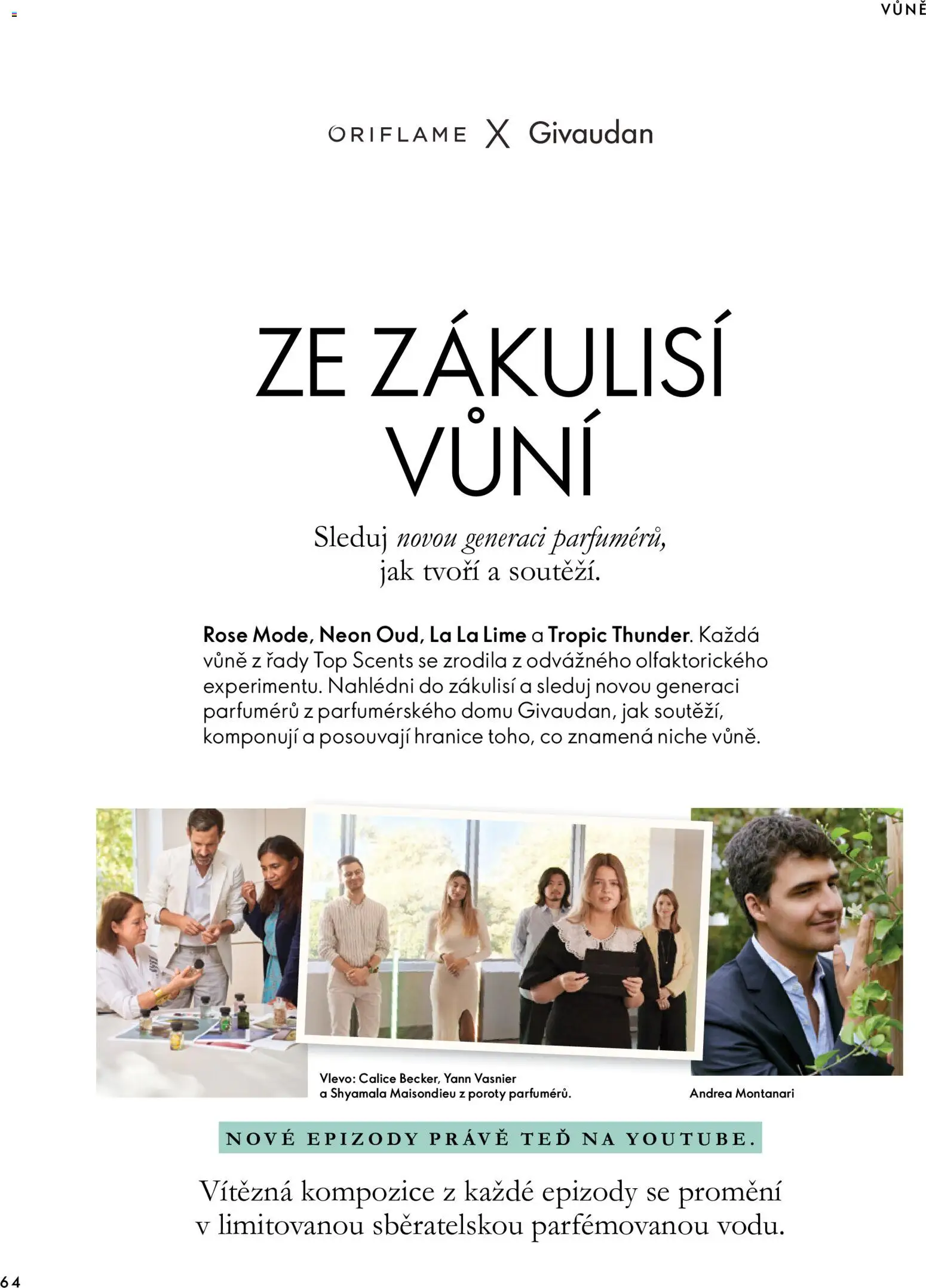 Oriflame katalog Novage+ Proceuticals Leták in Česko