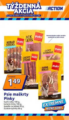 Action Action leták
