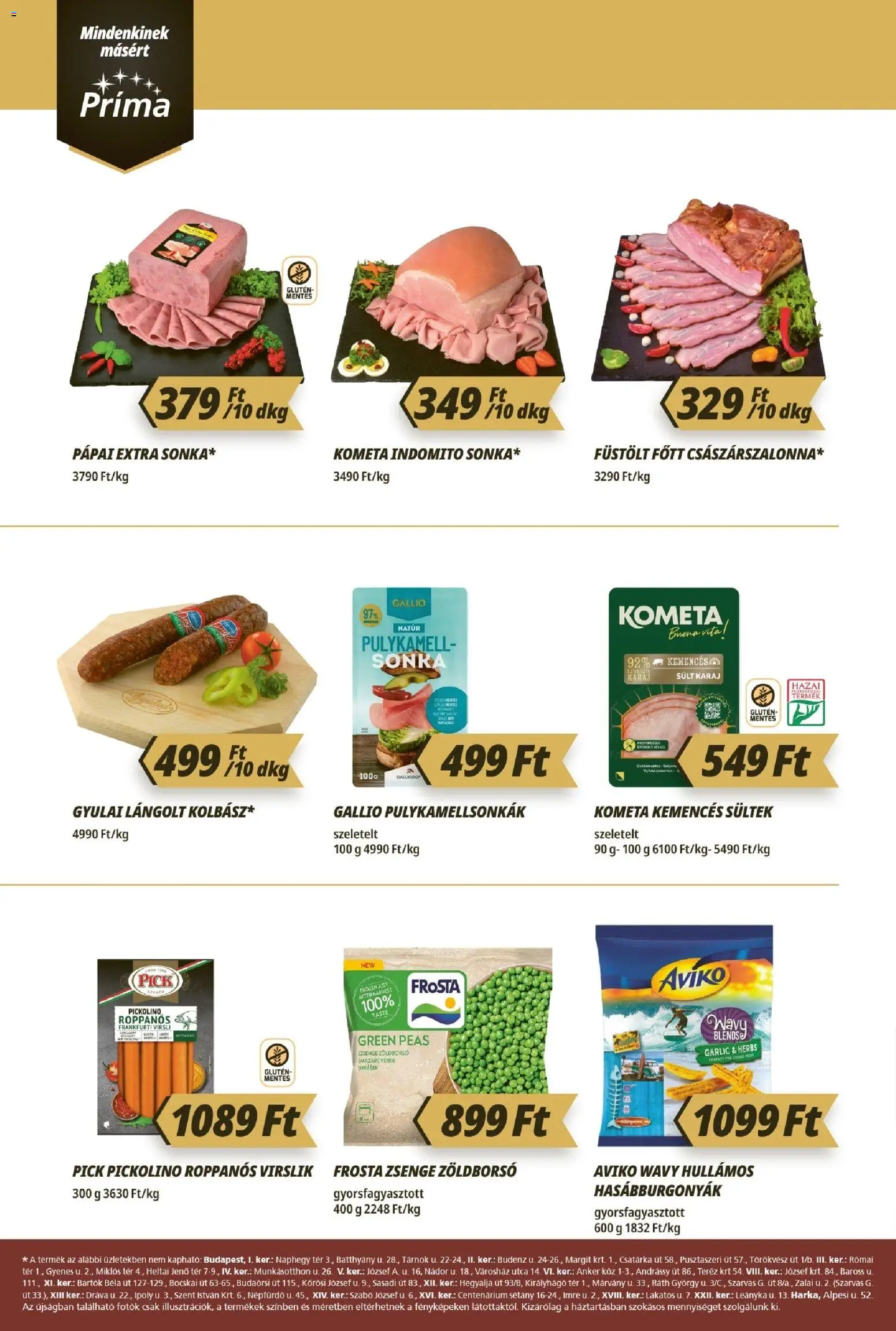CBA Príma akciós újság Akciós újság in Magyarország