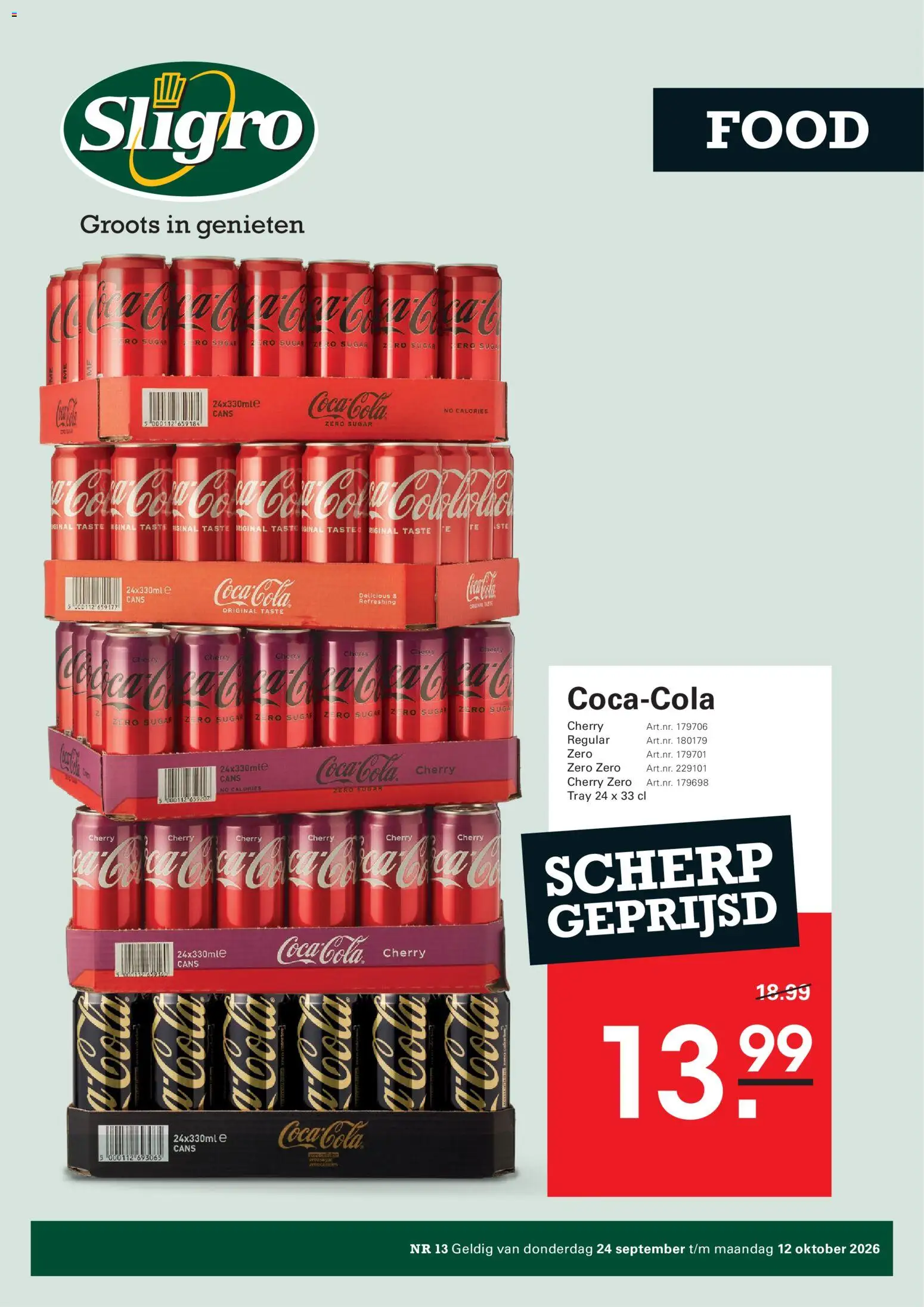 Sligro folder Folder in Nederland