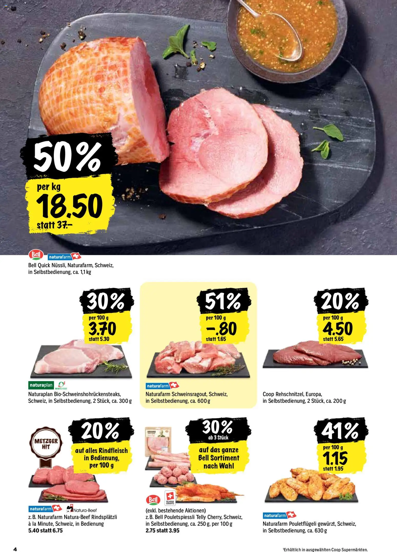 Coop aktionen Prospekt in Schweiz