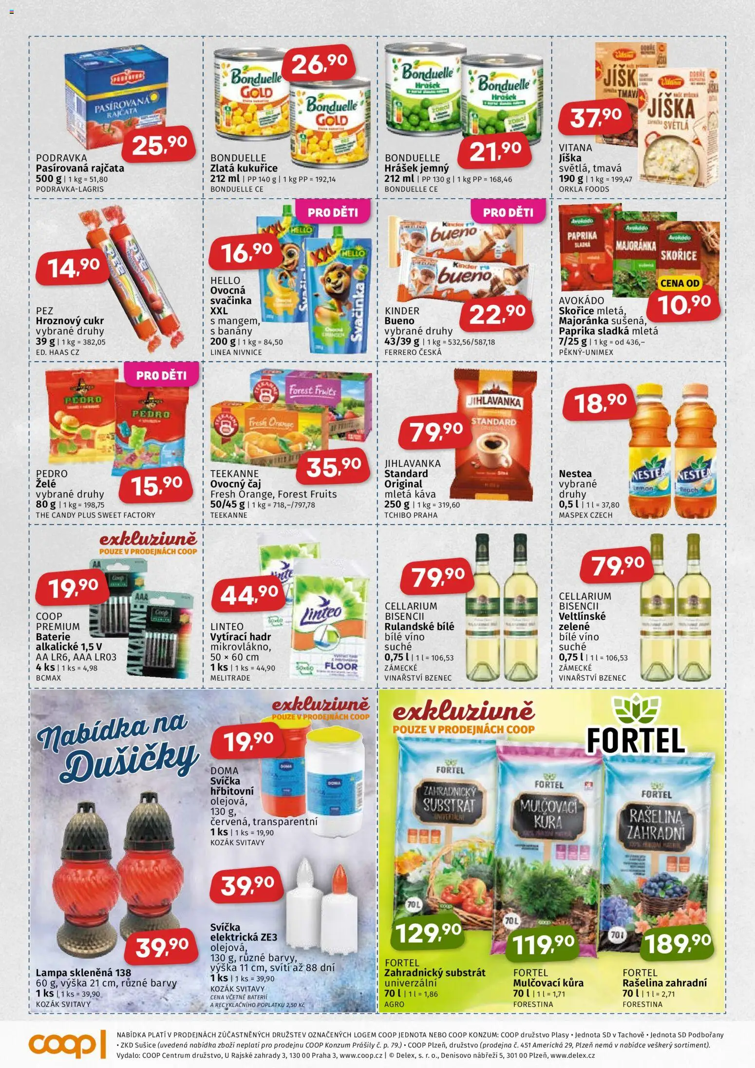 Coop leták Leták in Česko