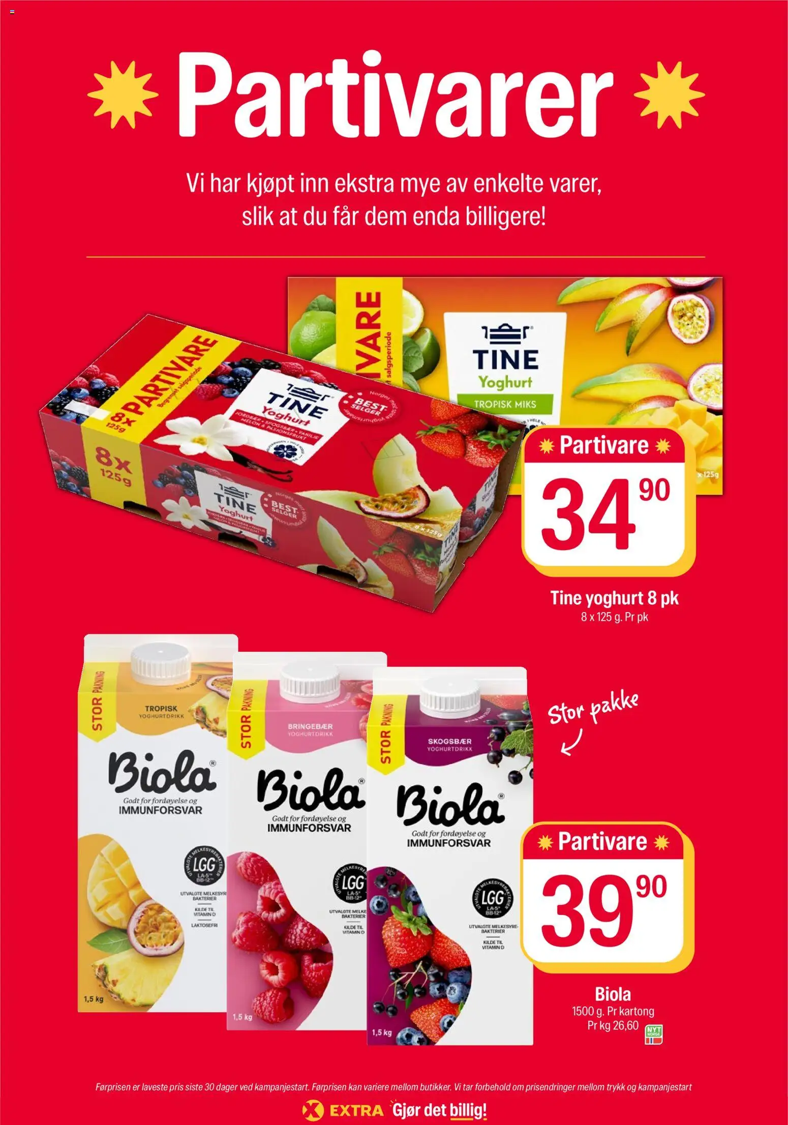 Coop Extra kundeavis Kundeavis in Norge