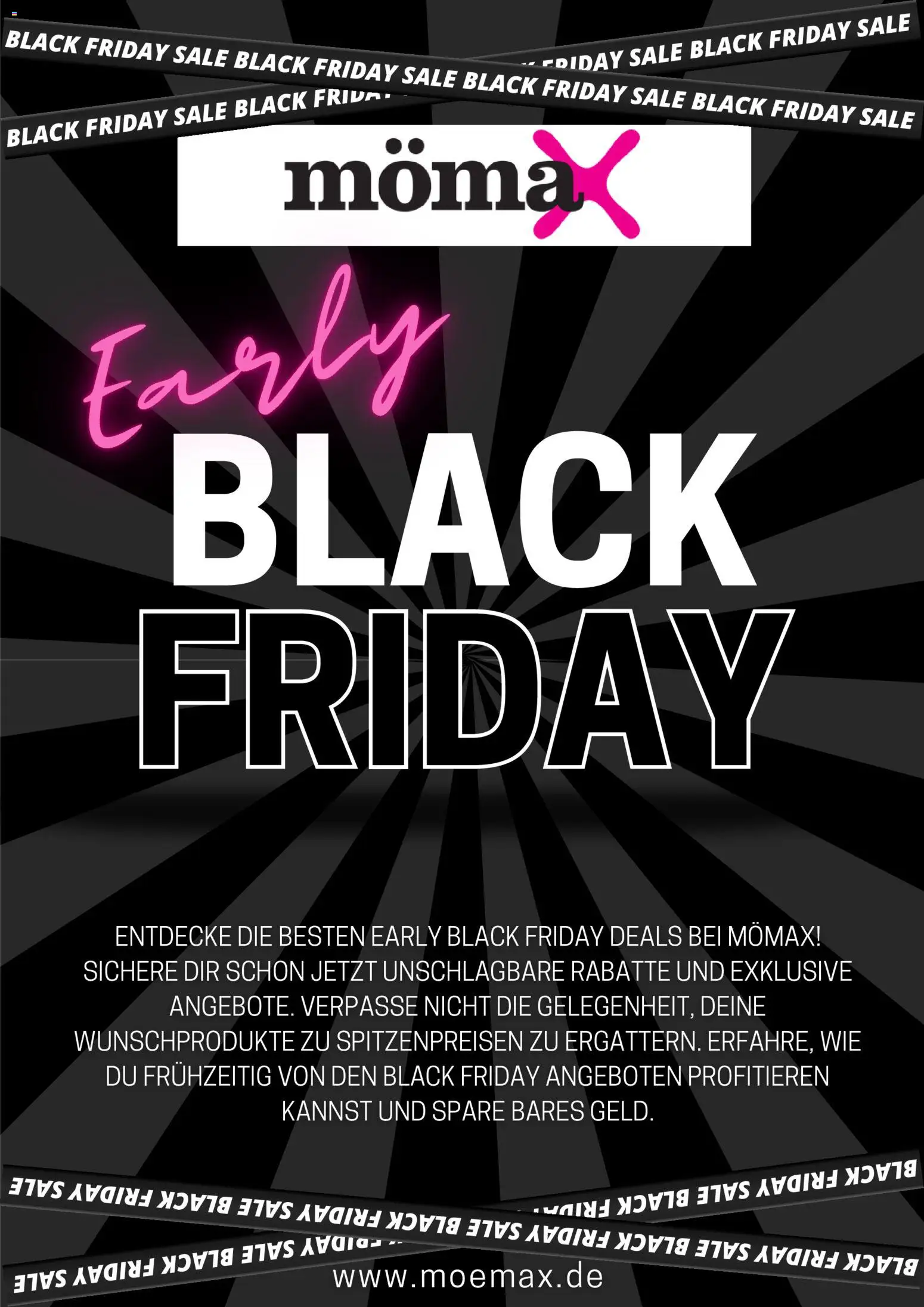 Mömax Early Black Friday Prospekt in Deutschland