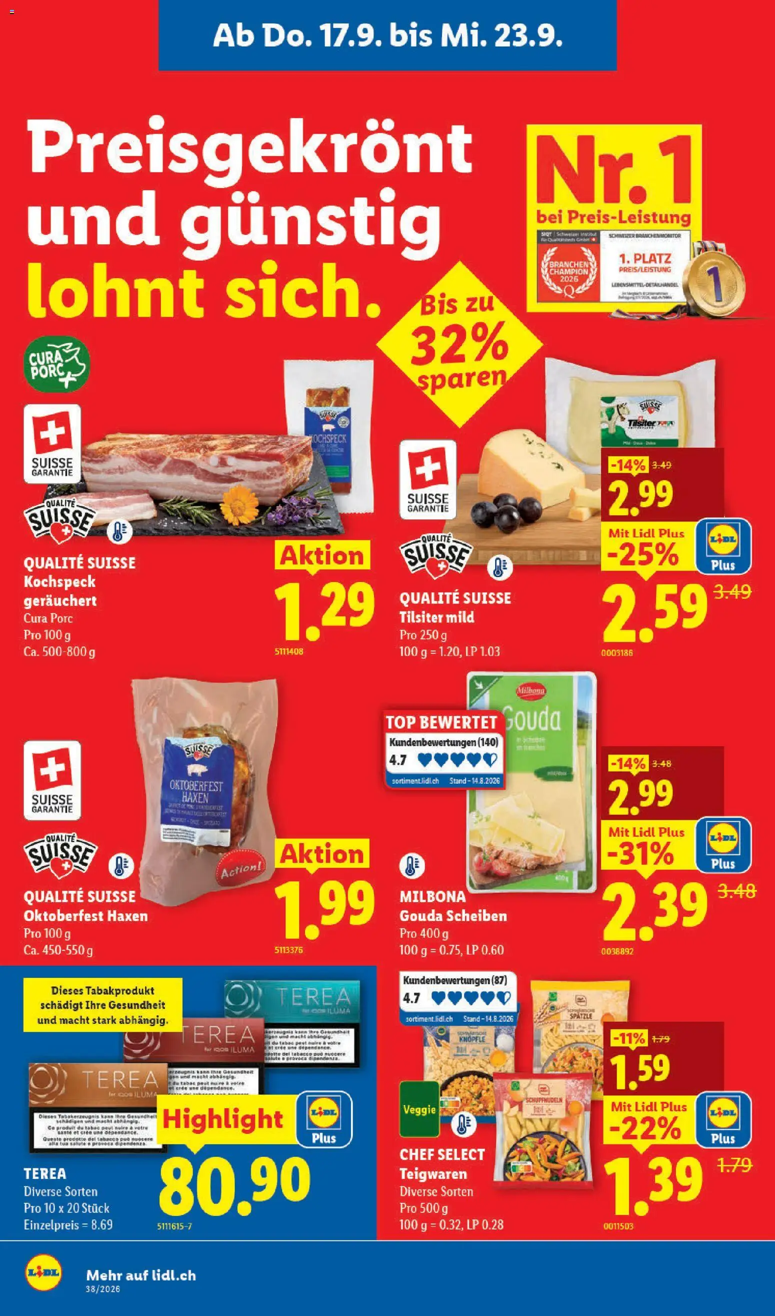Lidl aktionen Prospekt in Schweiz