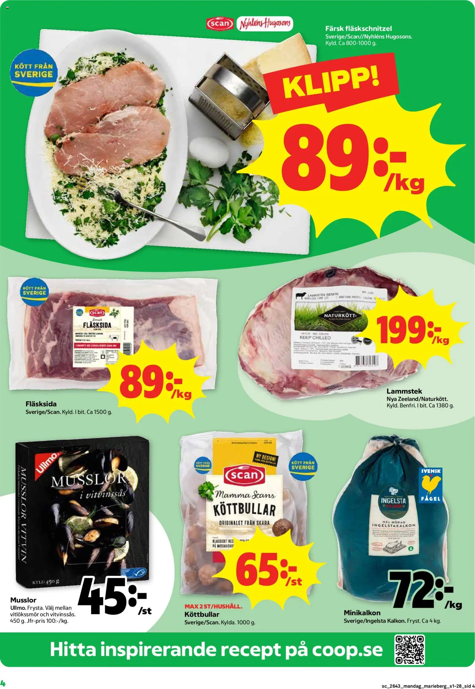 Coop Forum erbjudanden Reklamblad in Sverige