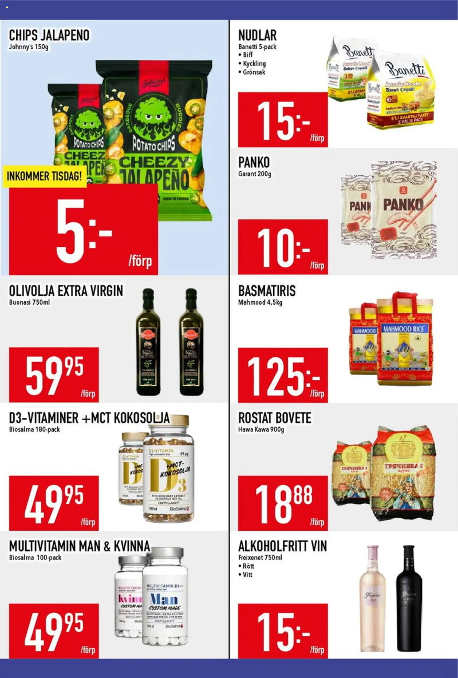 Matdax erbjudanden Reklamblad in Sverige