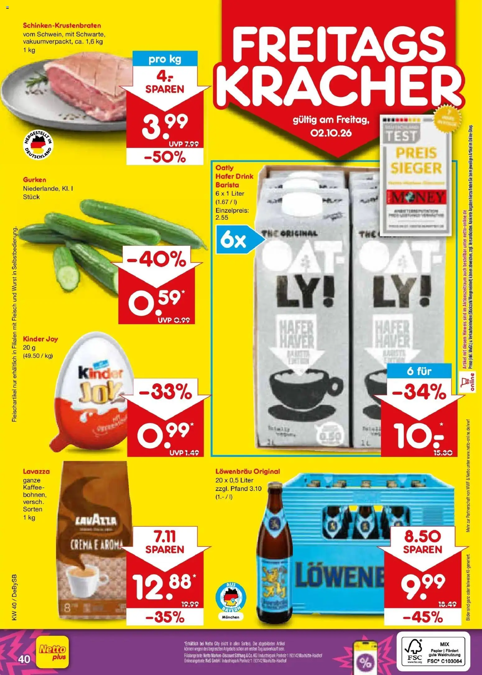 Netto Marken-Discount Prospekt Prospekt in Deutschland
