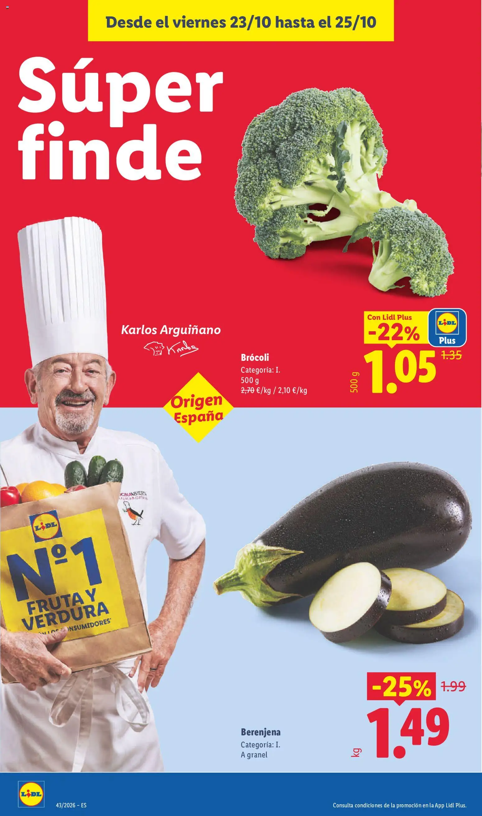 Lidl folleto Folleto in España