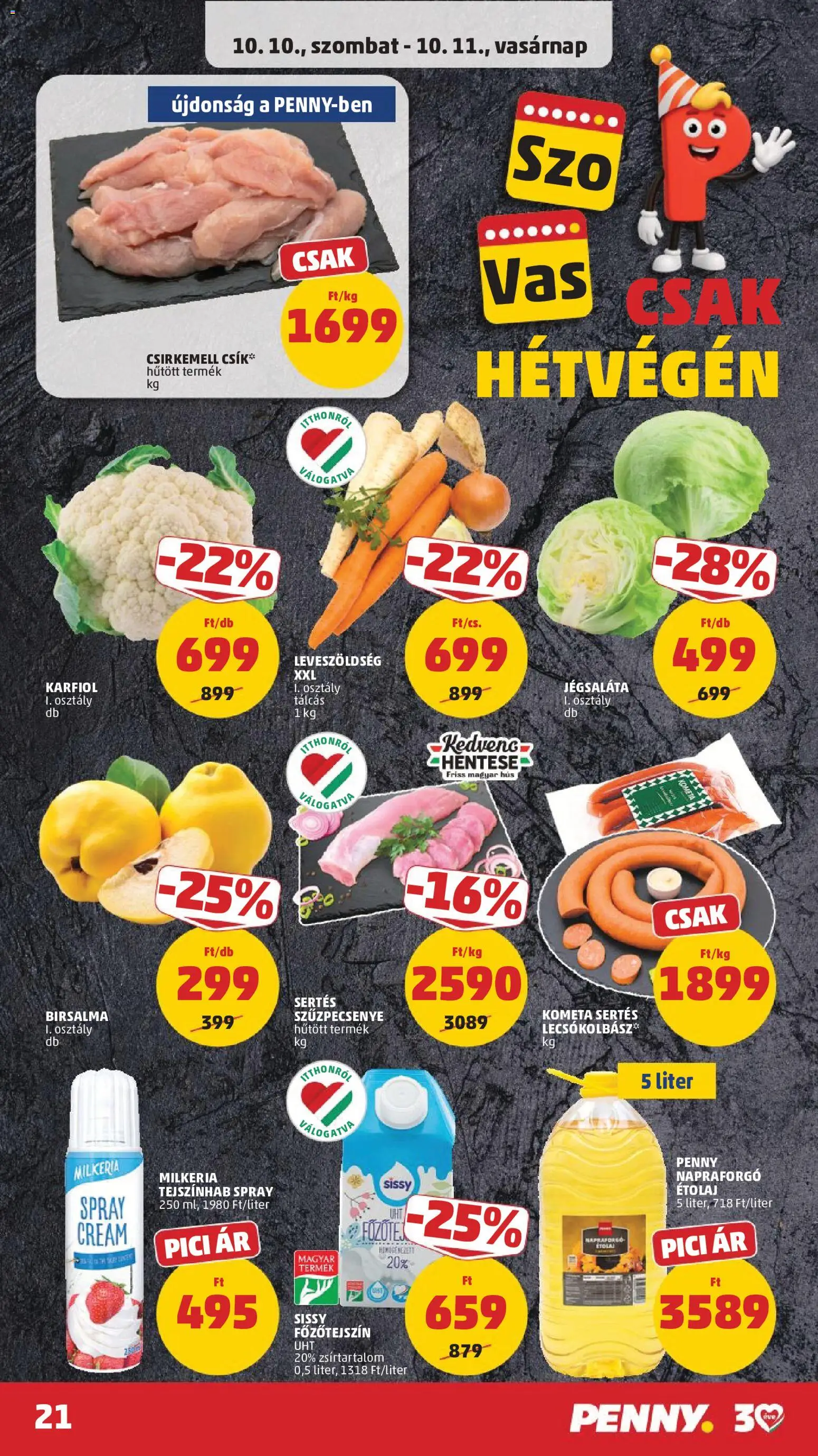 PENNY akciós újság Akciós újság in Magyarország