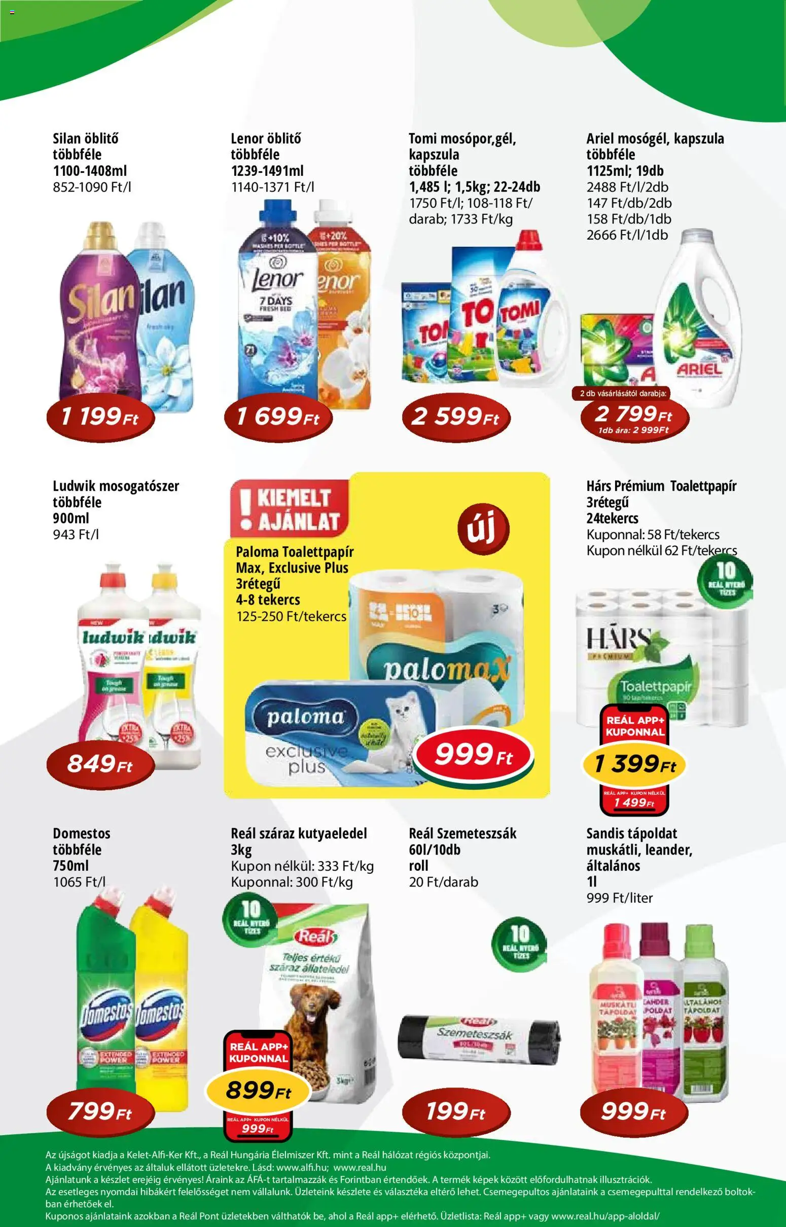 Reál Akciós Újság 2026.07.01.-tól/töl - fantasztikus ajánlatokat! 🛍️ | Magyarország