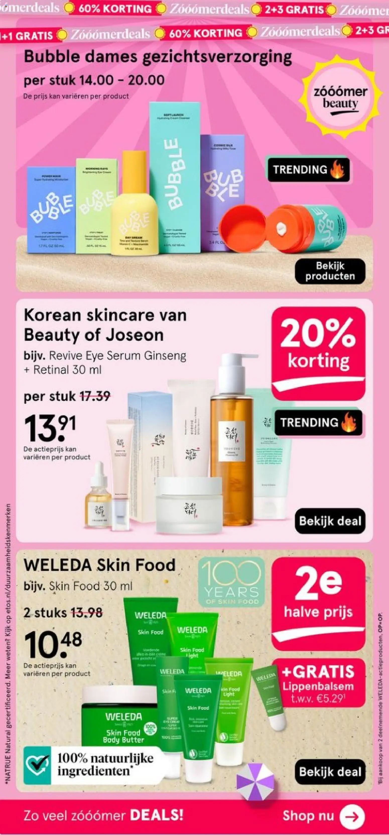 Nieuwe » Etos folder voor Juli « is er! Ontdek geweldige aanbiedingen en bespaar. | Nederland