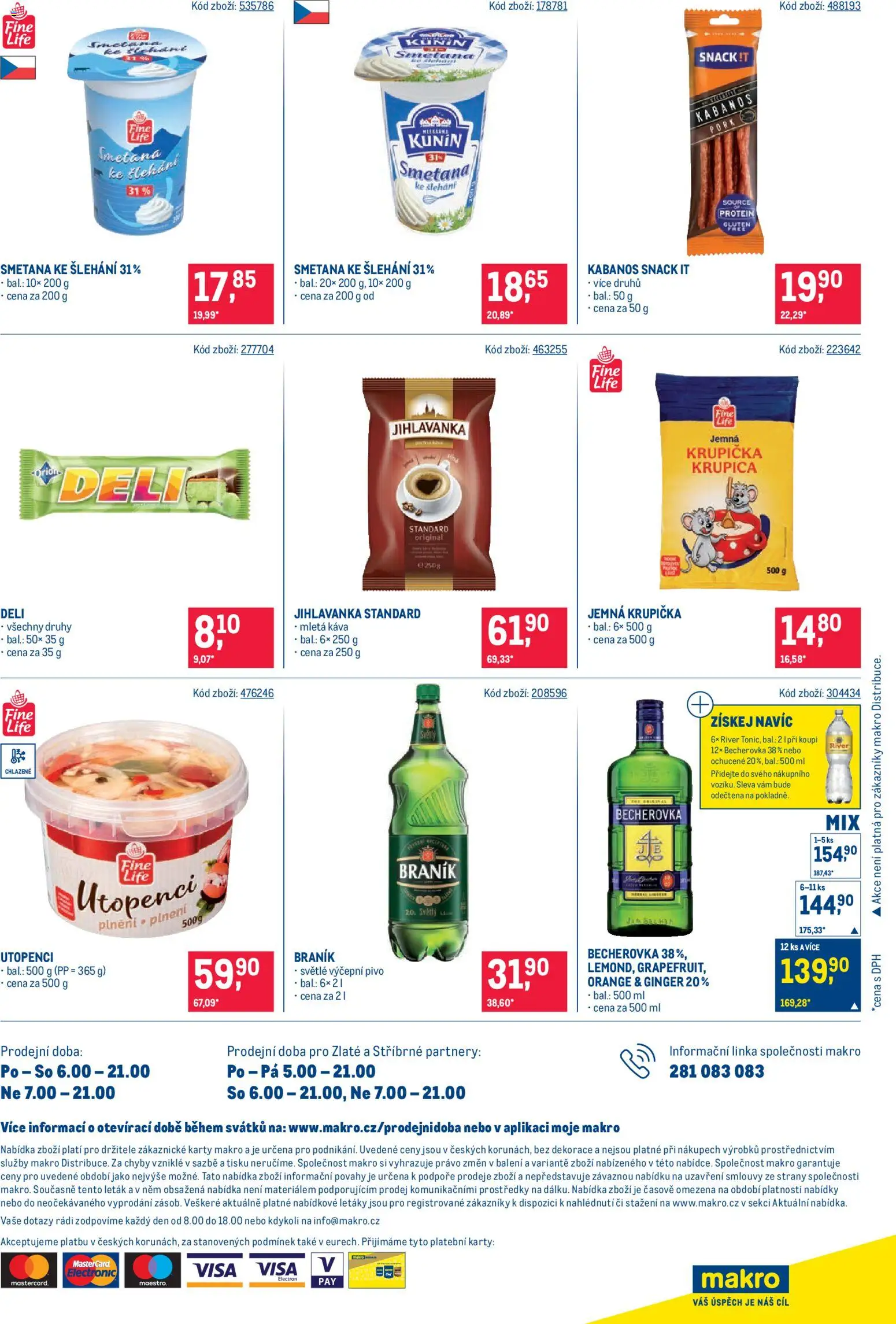 Makro leták - Maloobchod Leták in Česko