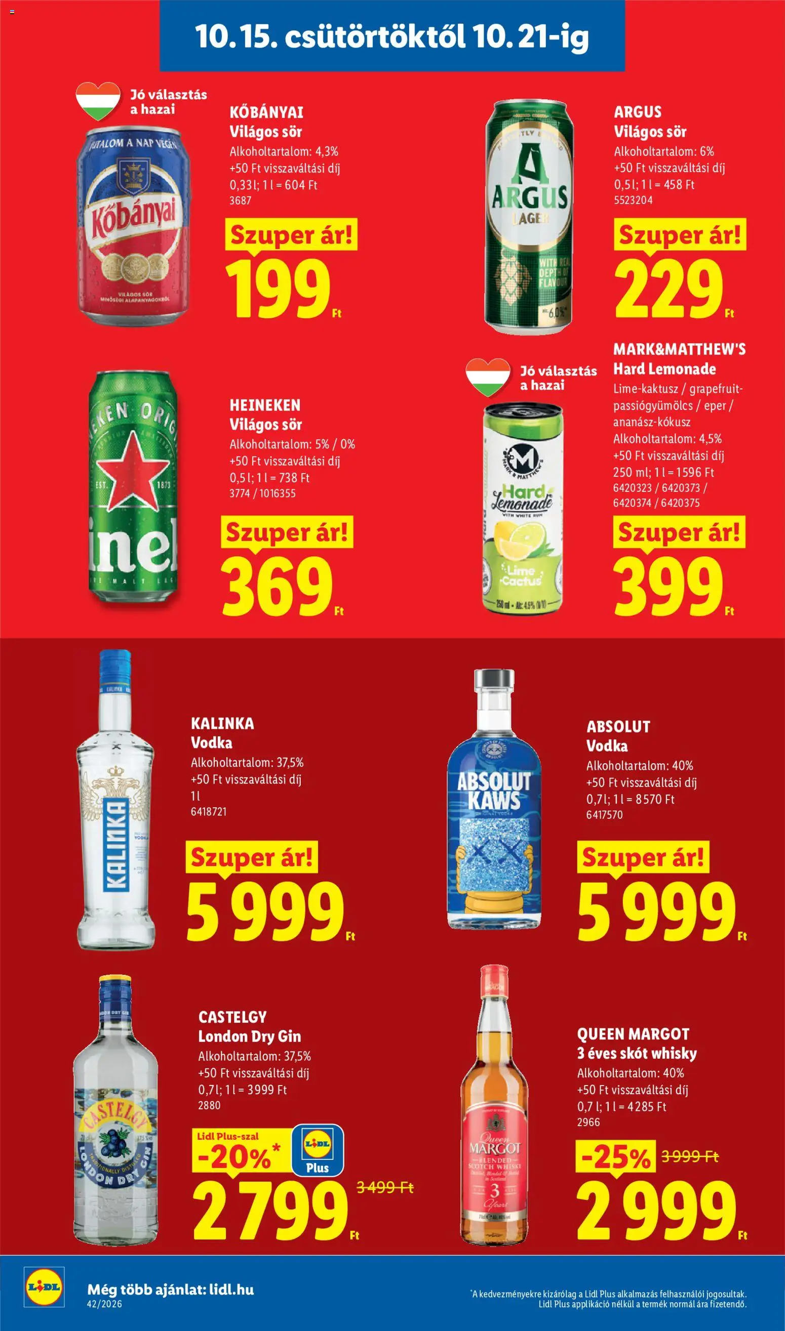 Lidl akciós újság Akciós újság in Magyarország
