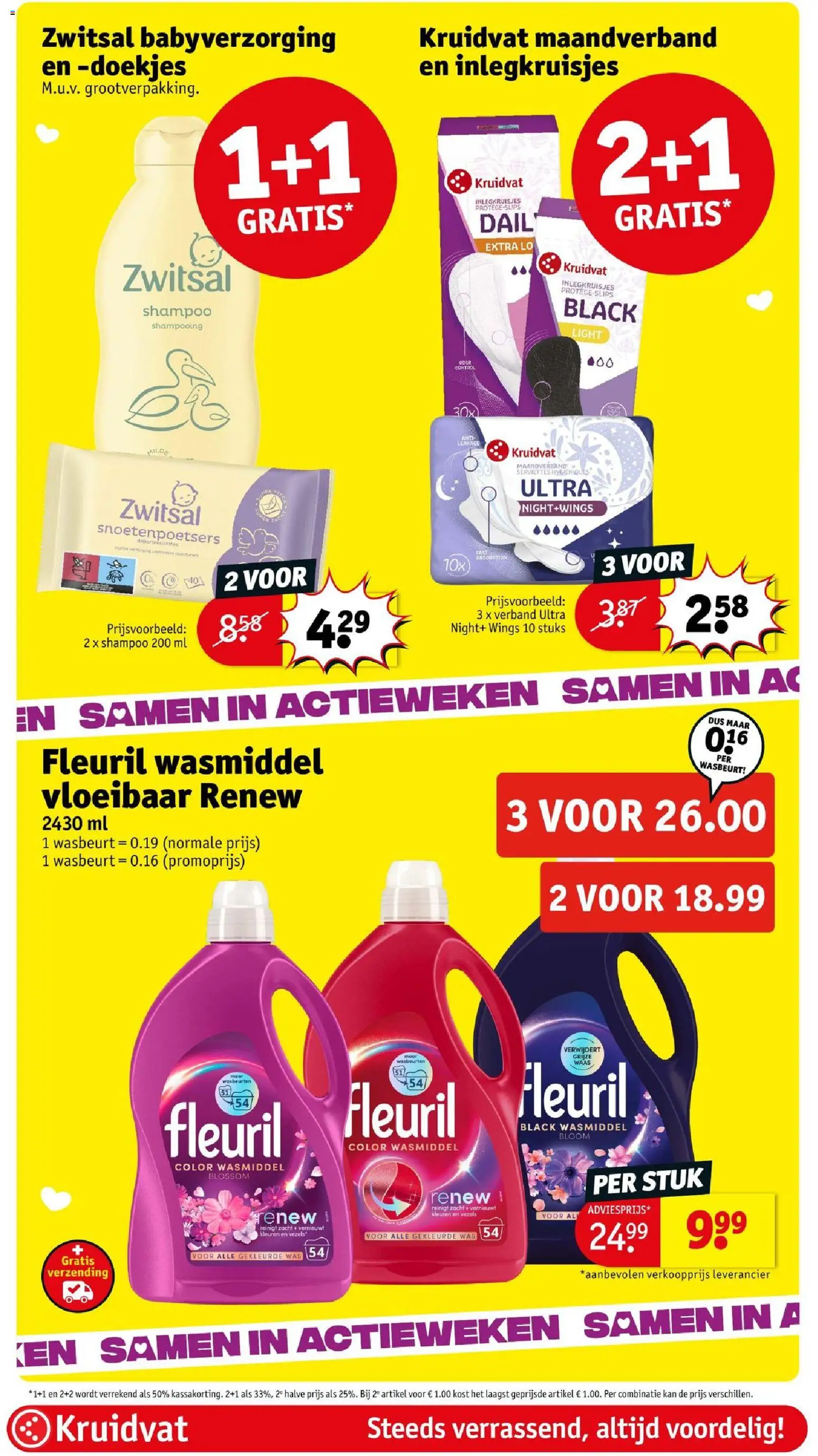 Kruidvat folder Folder in België