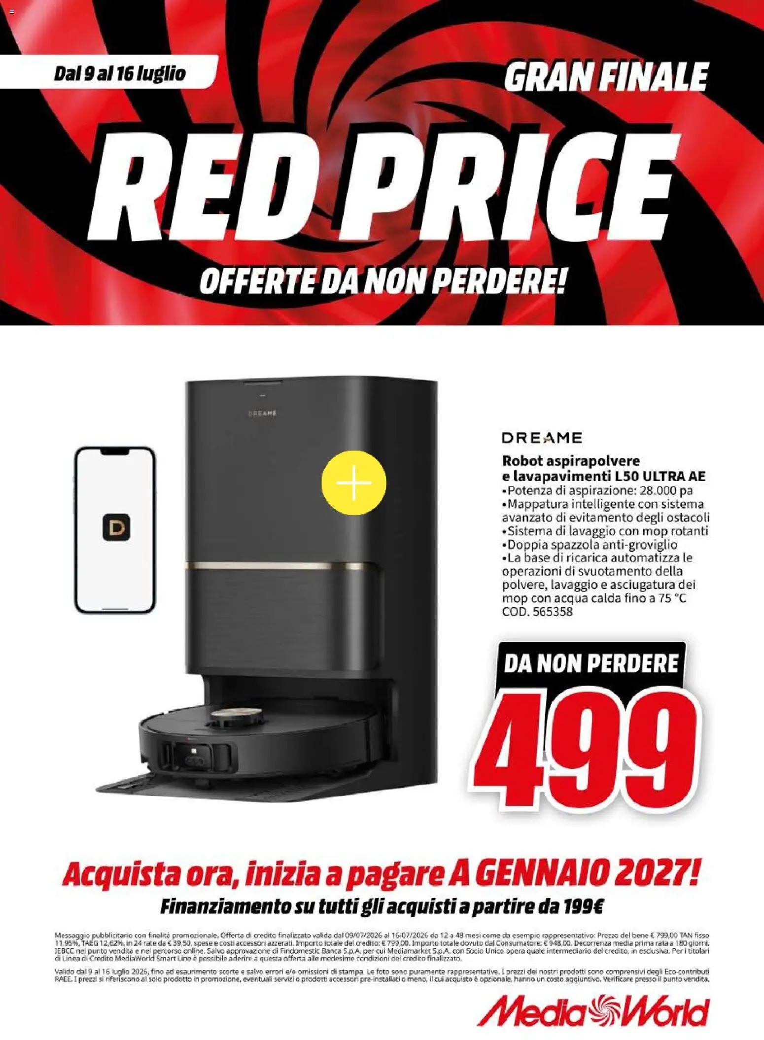 📣 Volantino Media World dal 📅 09/07/2026 - Scopri le offerte ora!🔥 | Italy