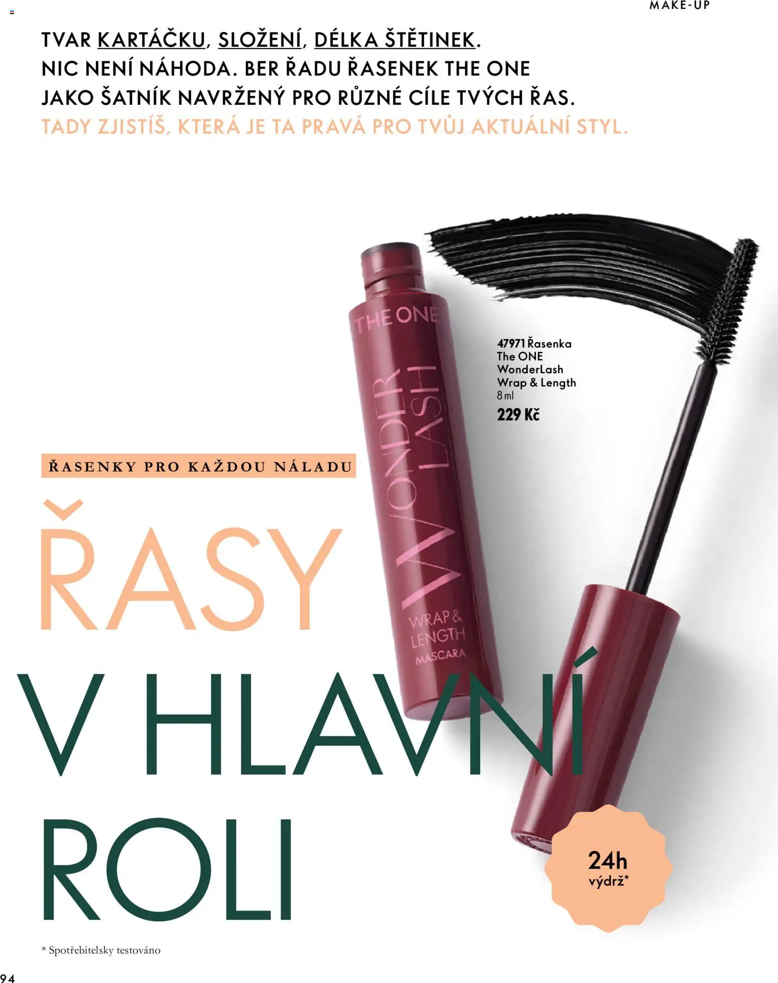 Oriflame katalog Novage+ Proceuticals Leták in Česko
