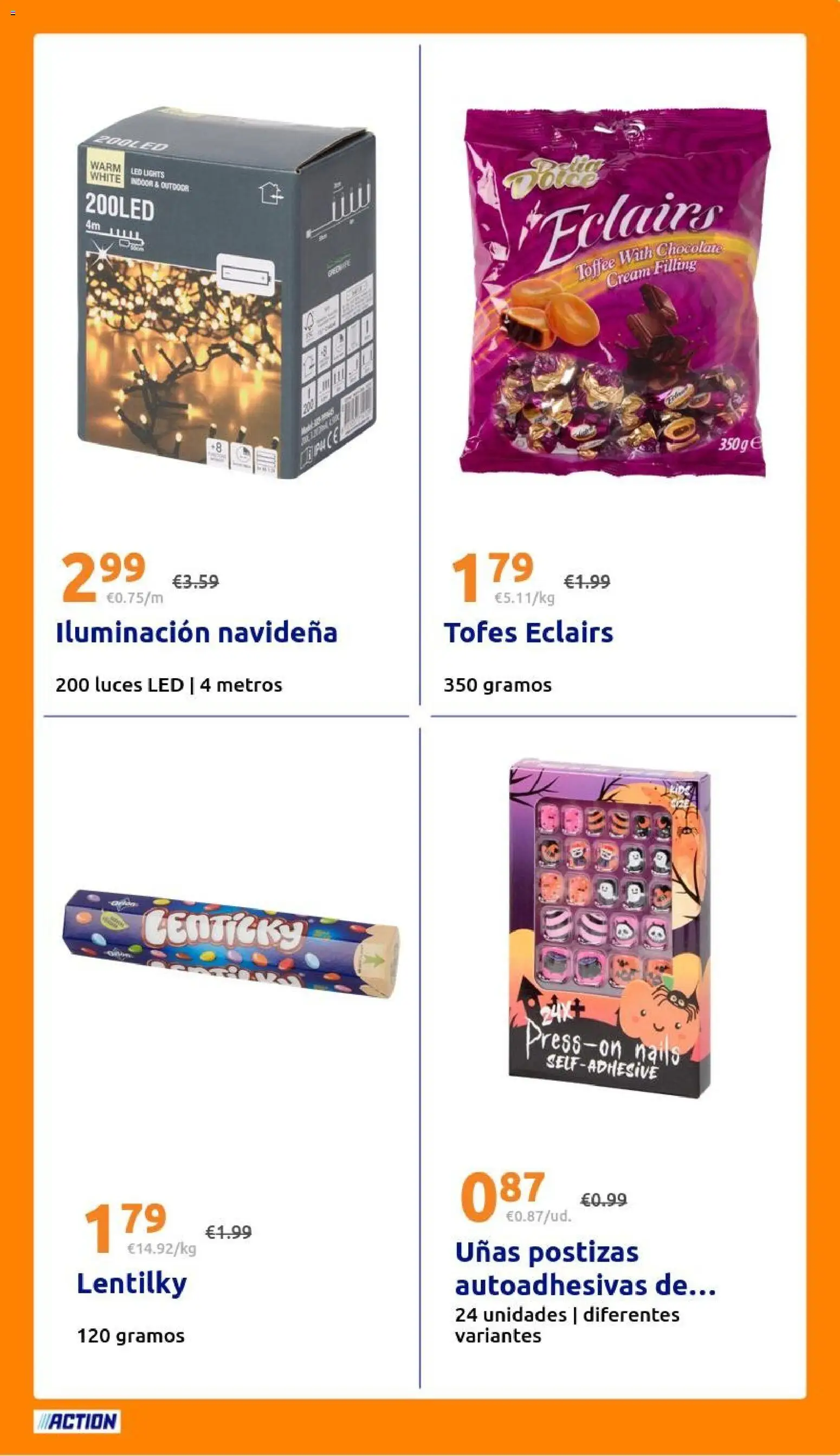 Action folleto Folleto in España
