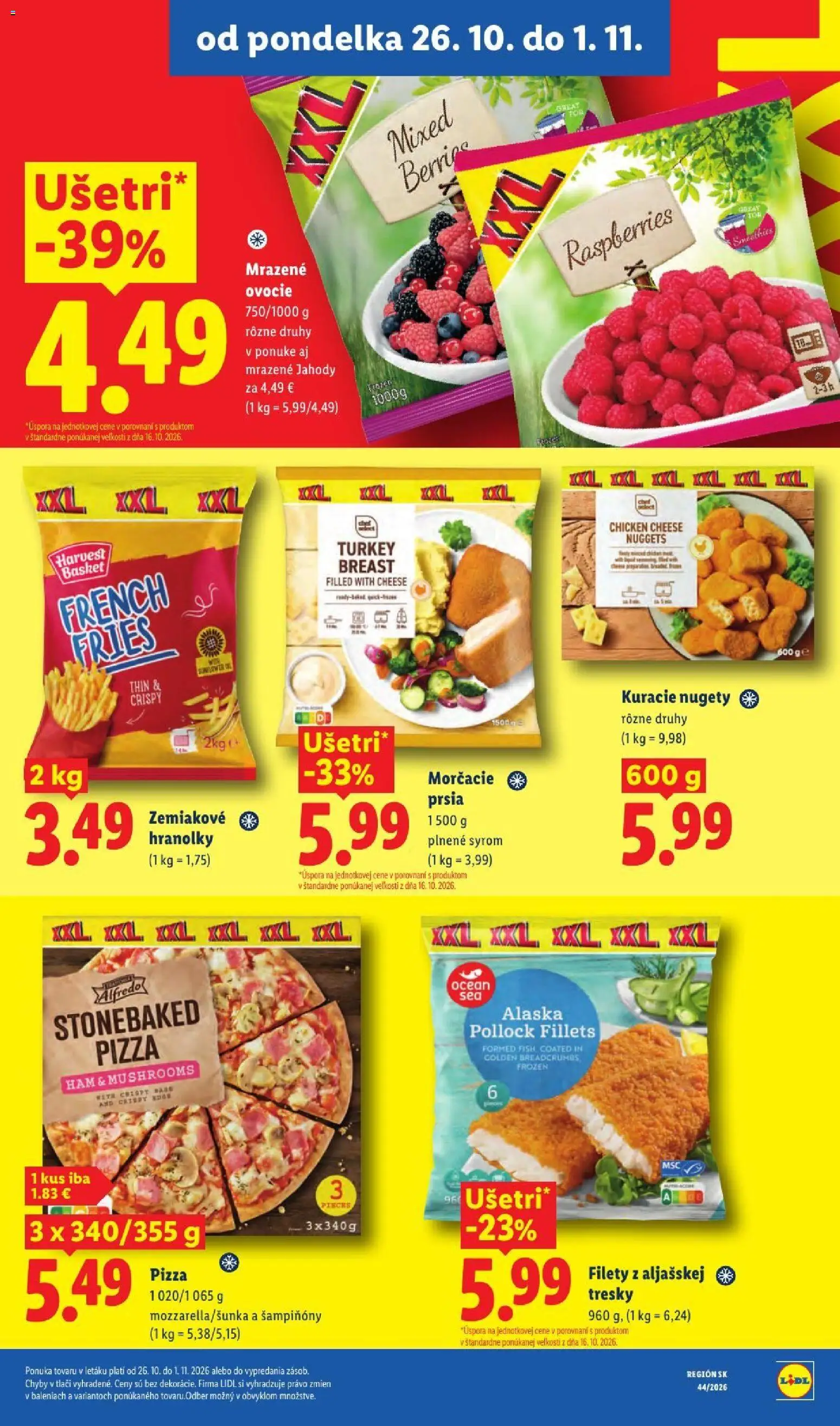 Lidl leták Leták in Slovensko