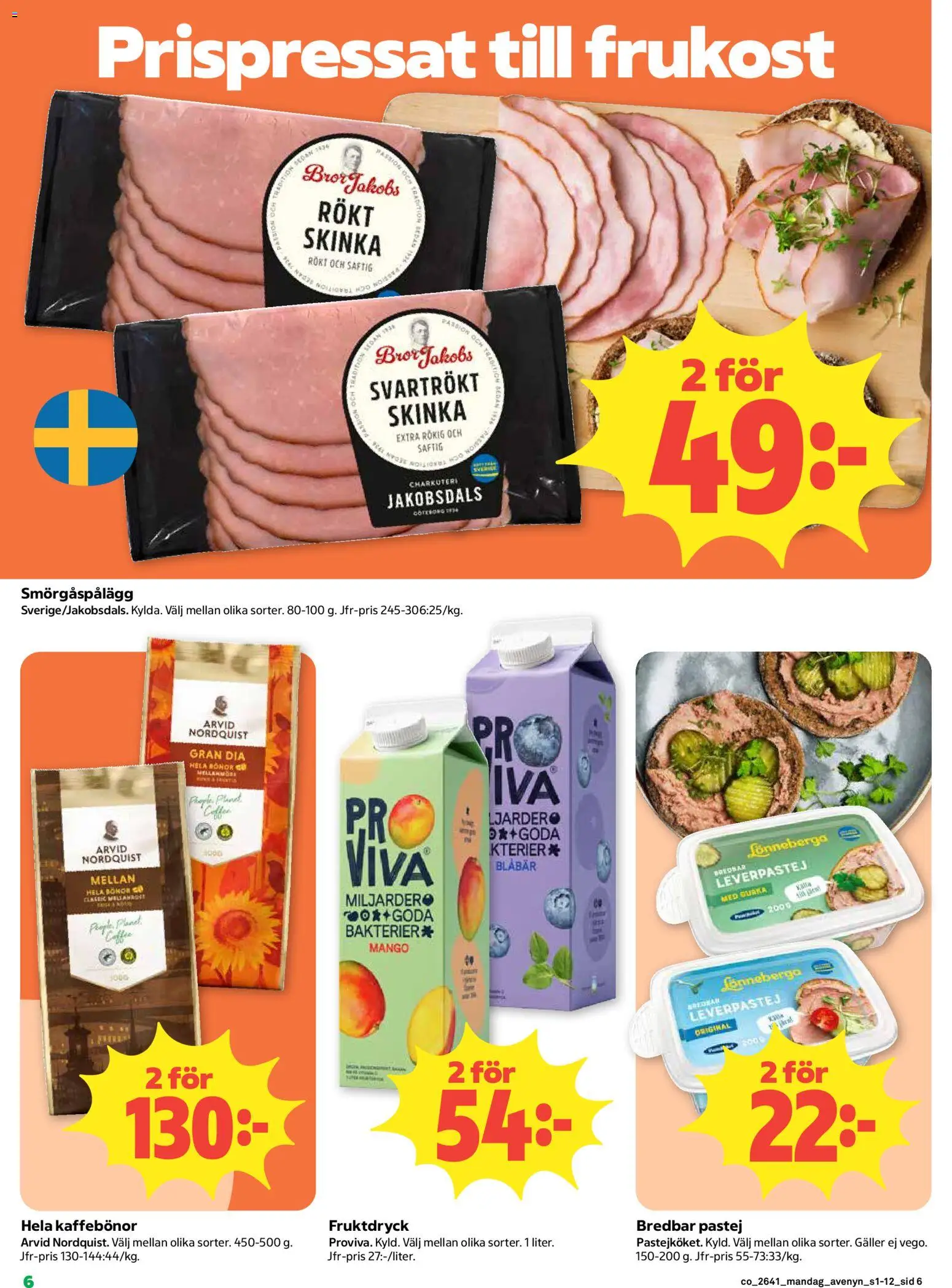 Coop erbjudanden Reklamblad in Sverige