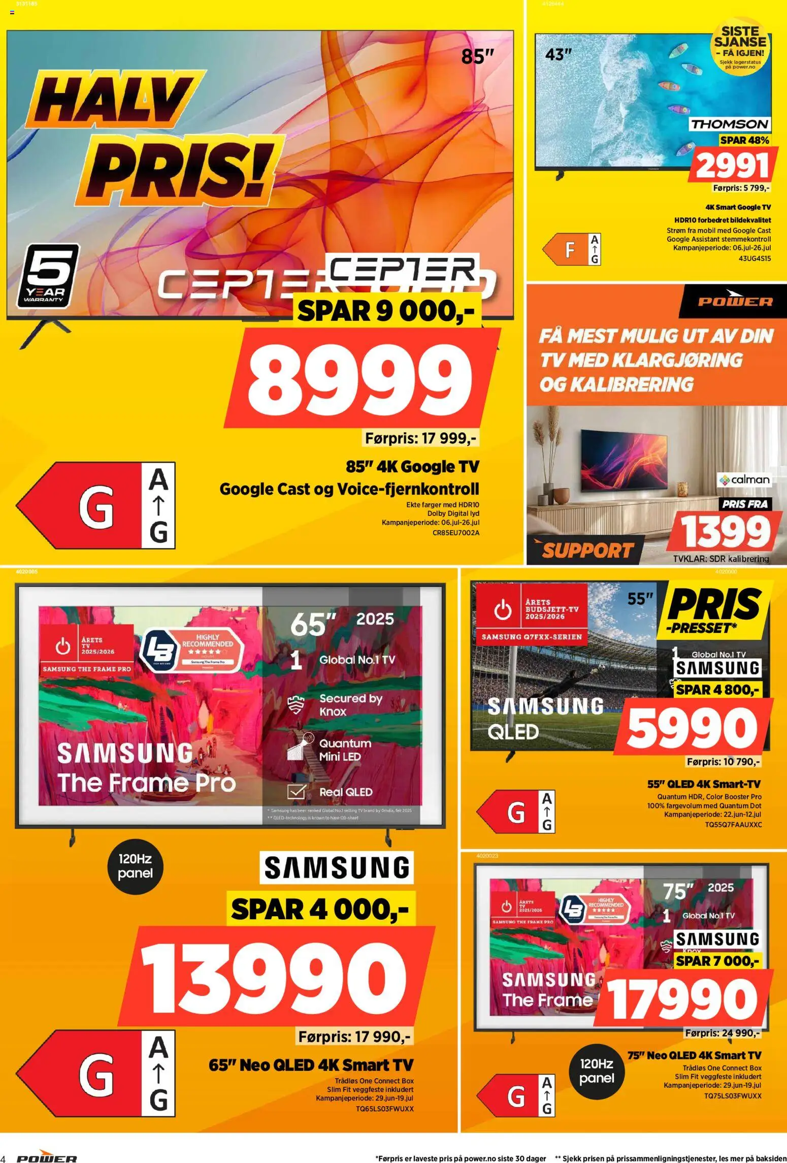 Nye » Power kundeavis « er nå online. Se alle Julitilbud på mobilen og spar! | Norge