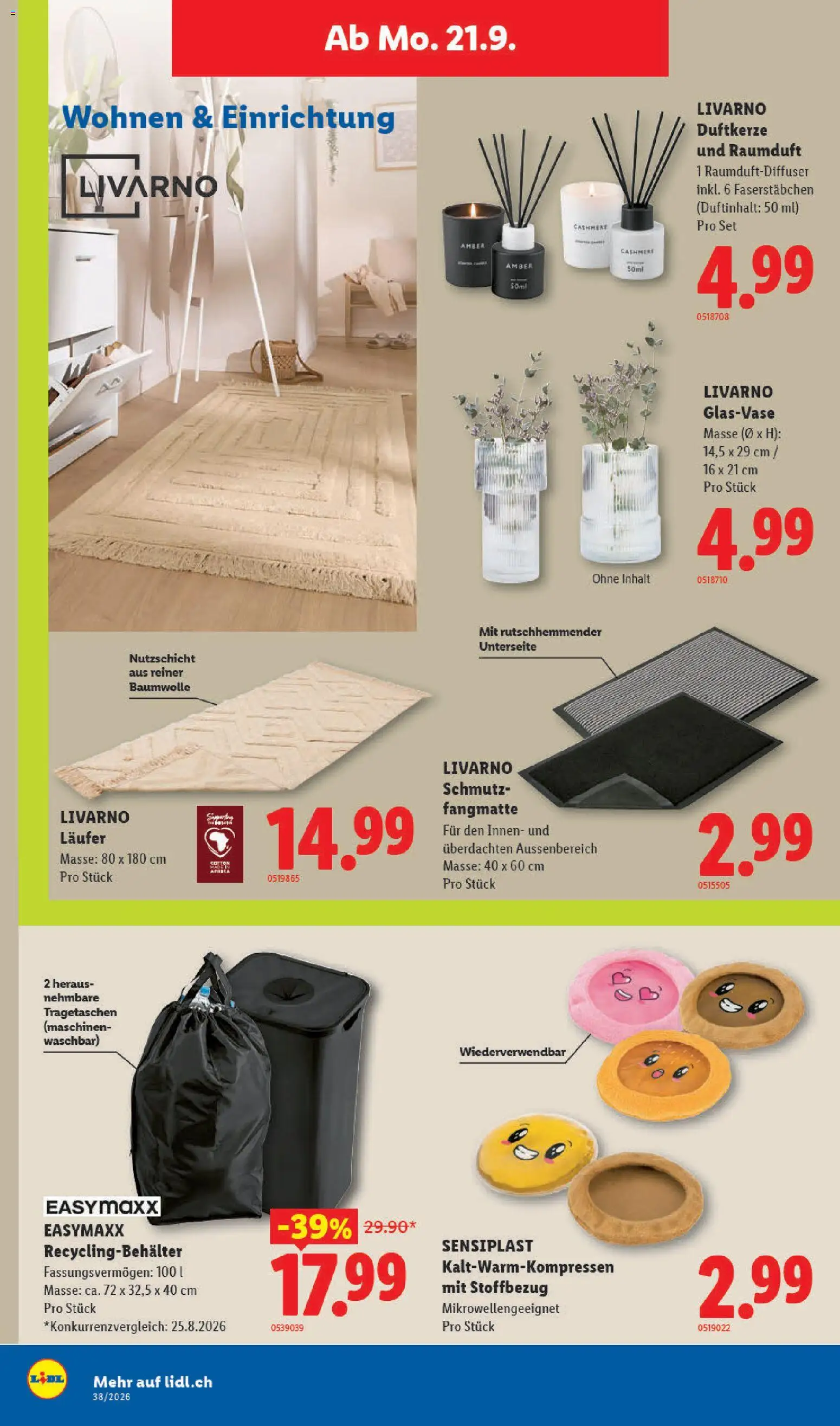 Lidl aktionen Prospekt in Schweiz