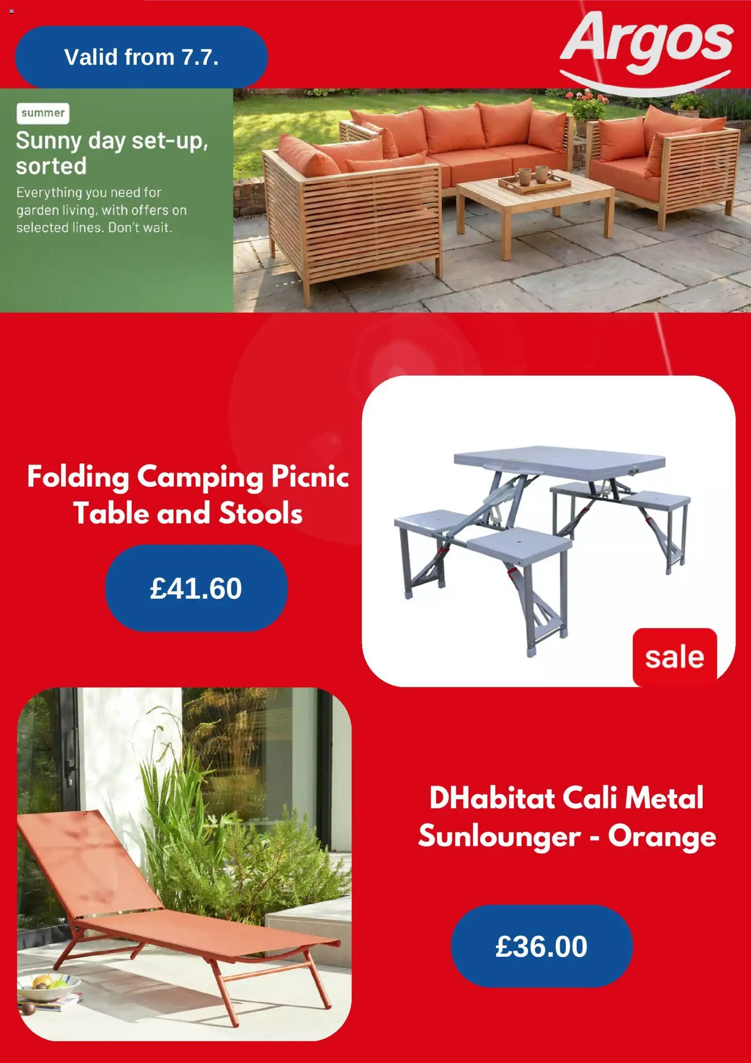 Do you know WHAT OFFERS await you at Argos? View the July flyer online! | United Kingdom