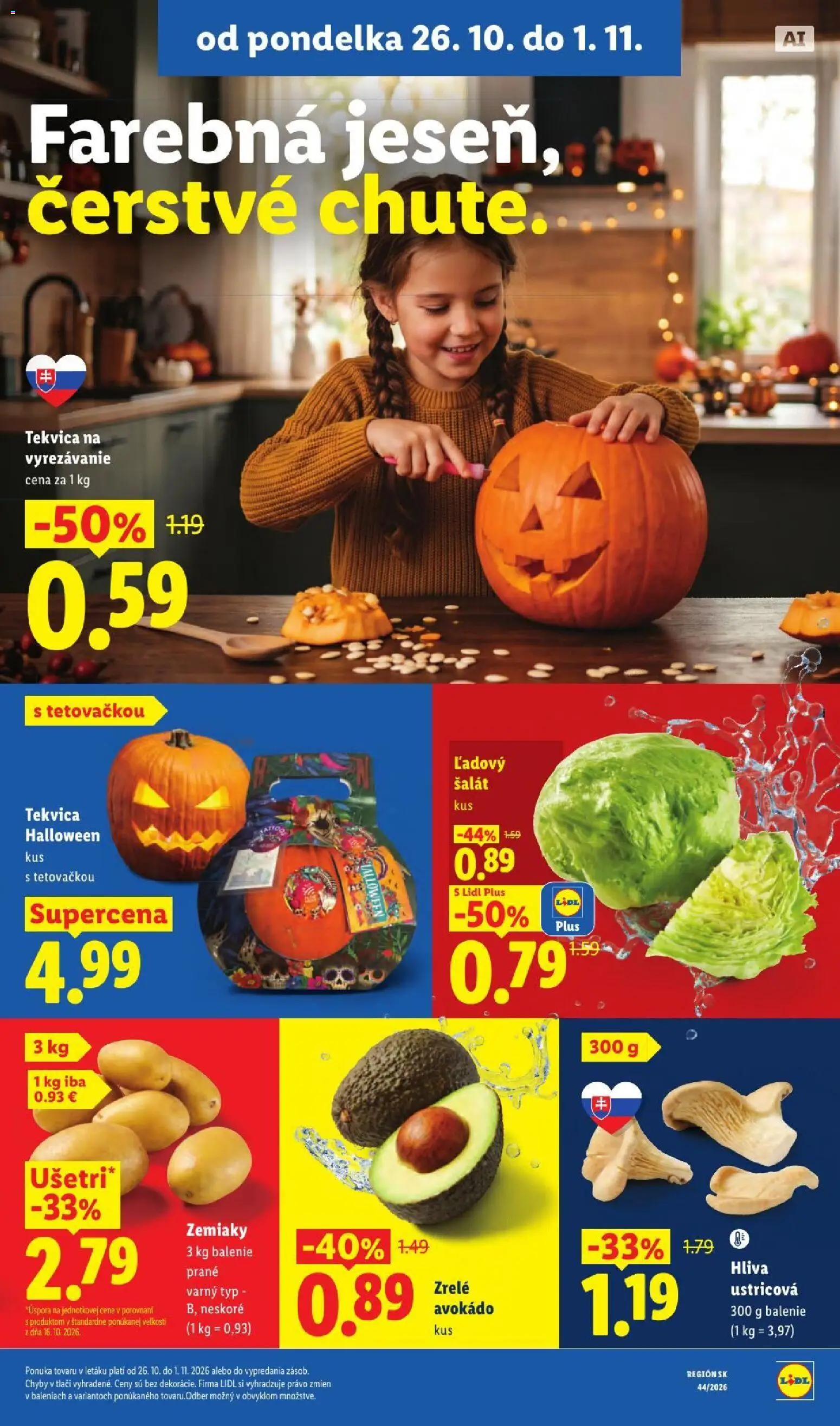 Lidl leták Leták in Slovensko