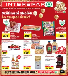 Interspar Interspar akciós újság