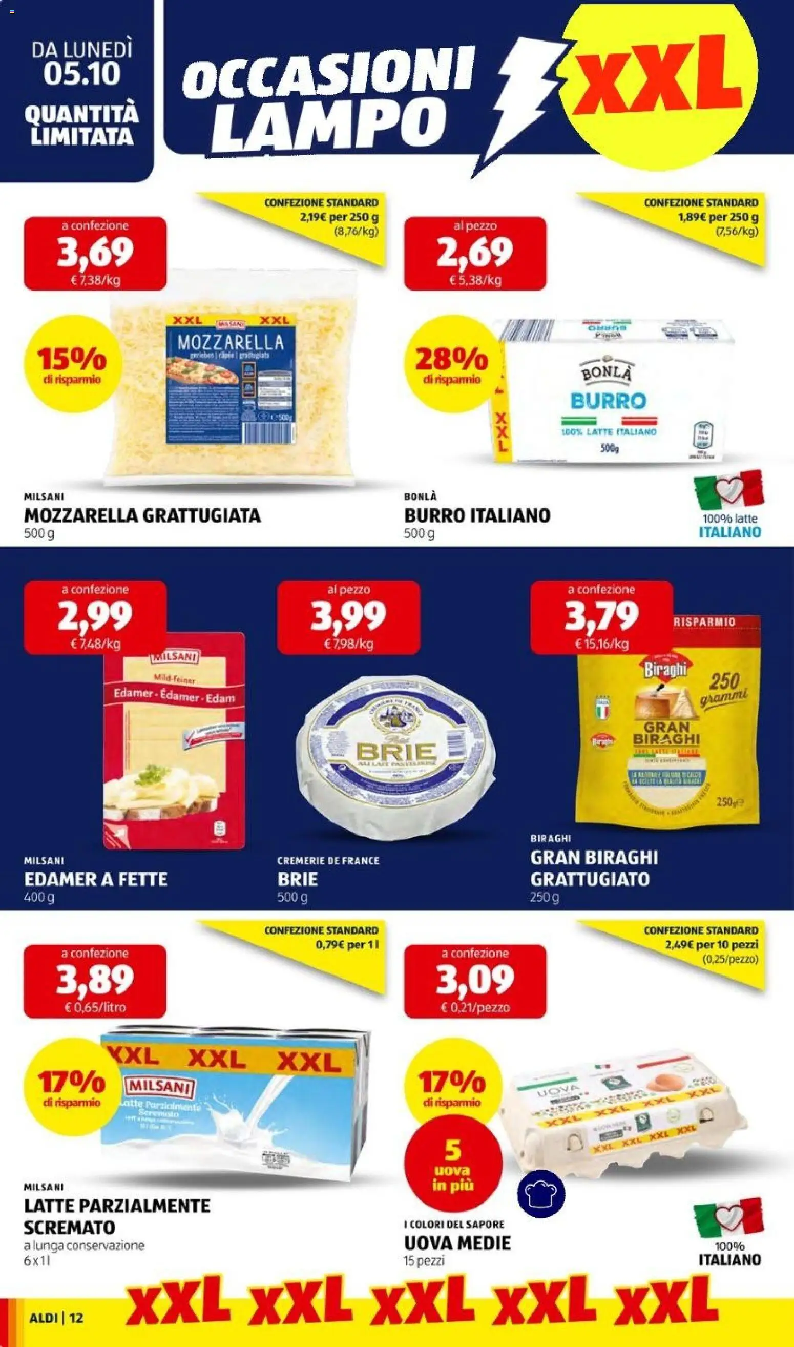 Aldi volantino Volantino in Italy