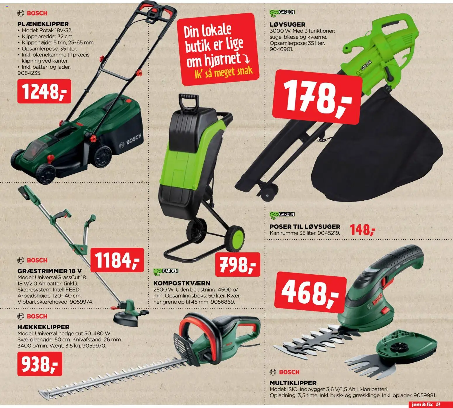 🛍️ Jem & fix - Tilbudsavis uge 28 fra 05/07/2026 » Se eksklusive tilbud og spar penge i dag! 💰 | Danmark