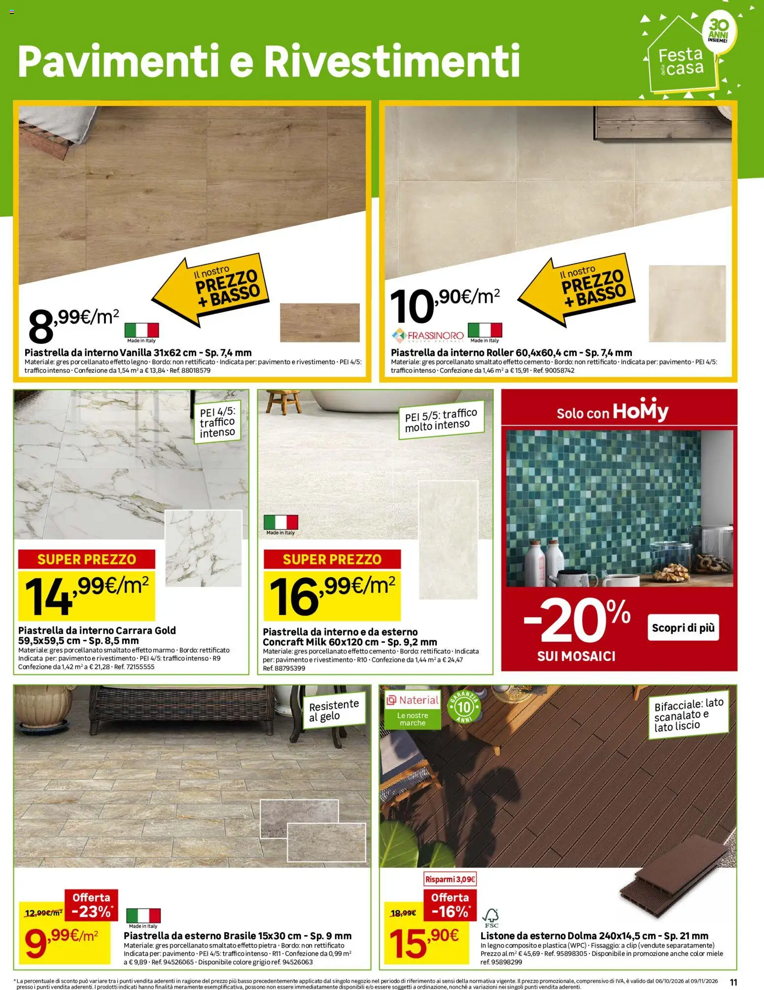 Leroy Merlin catalogo Volantino in Italy