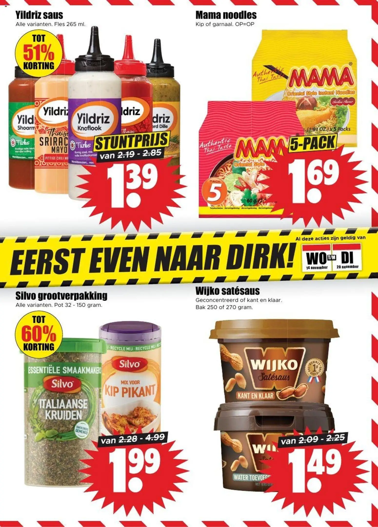 Dirk folder / publicité Folder in België