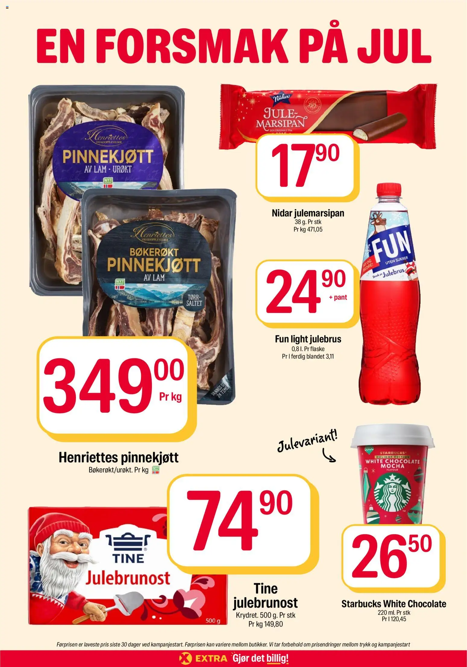 Coop Extra kundeavis Kundeavis in Norge
