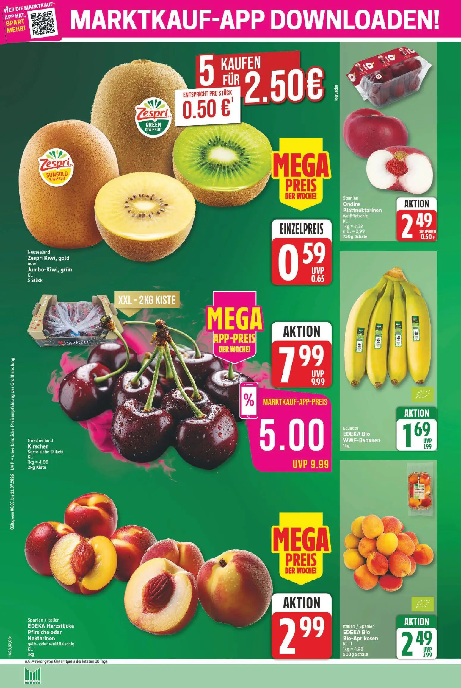 Marktkauf Prospekt | 06.07.2026 | Wie erhält man einen begrenzten Rabatt? | Deutschland