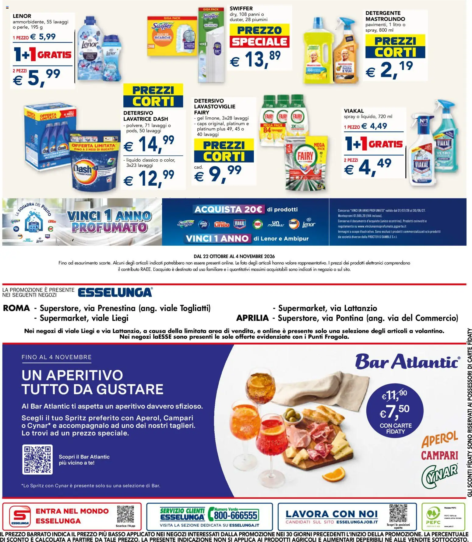 Esselunga S volantino Volantino in Italy