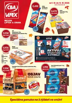 CBA Verex CBA Verex leták