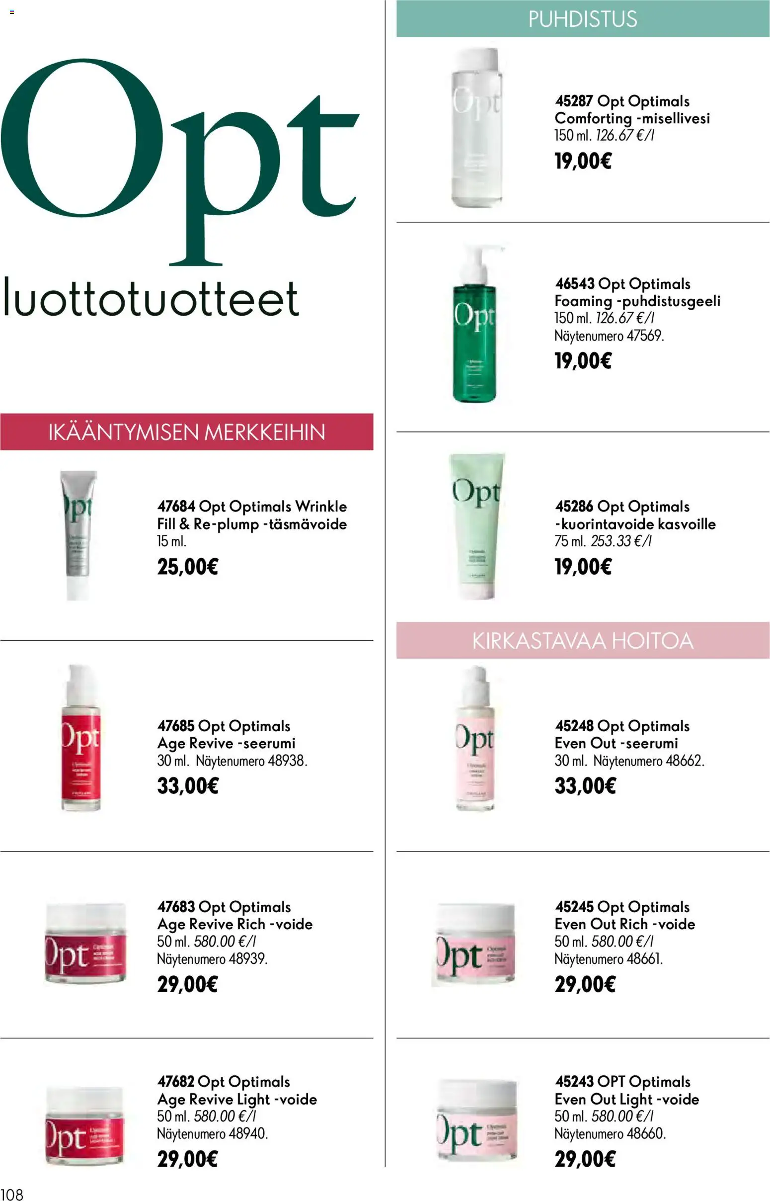 🛍️ Oriflame - Esite 09 alkaen 24/06/2026 » Katso huipputarjoukset ja säästä jo tänään! 💰 | Suomi
