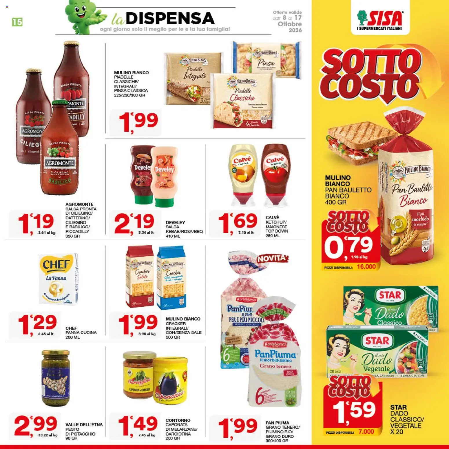 SISA volantino Volantino in Italy