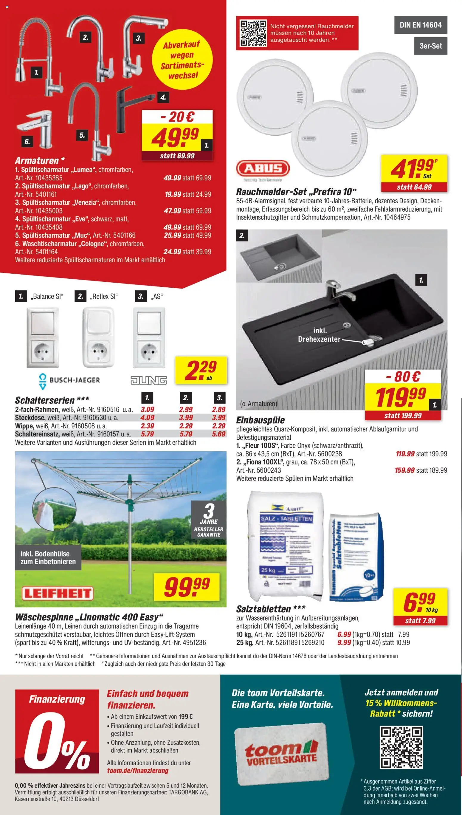 Toom Baumarkt Prospekt | 04.07.2026 | Wie erhält man einen begrenzten Rabatt? | Deutschland