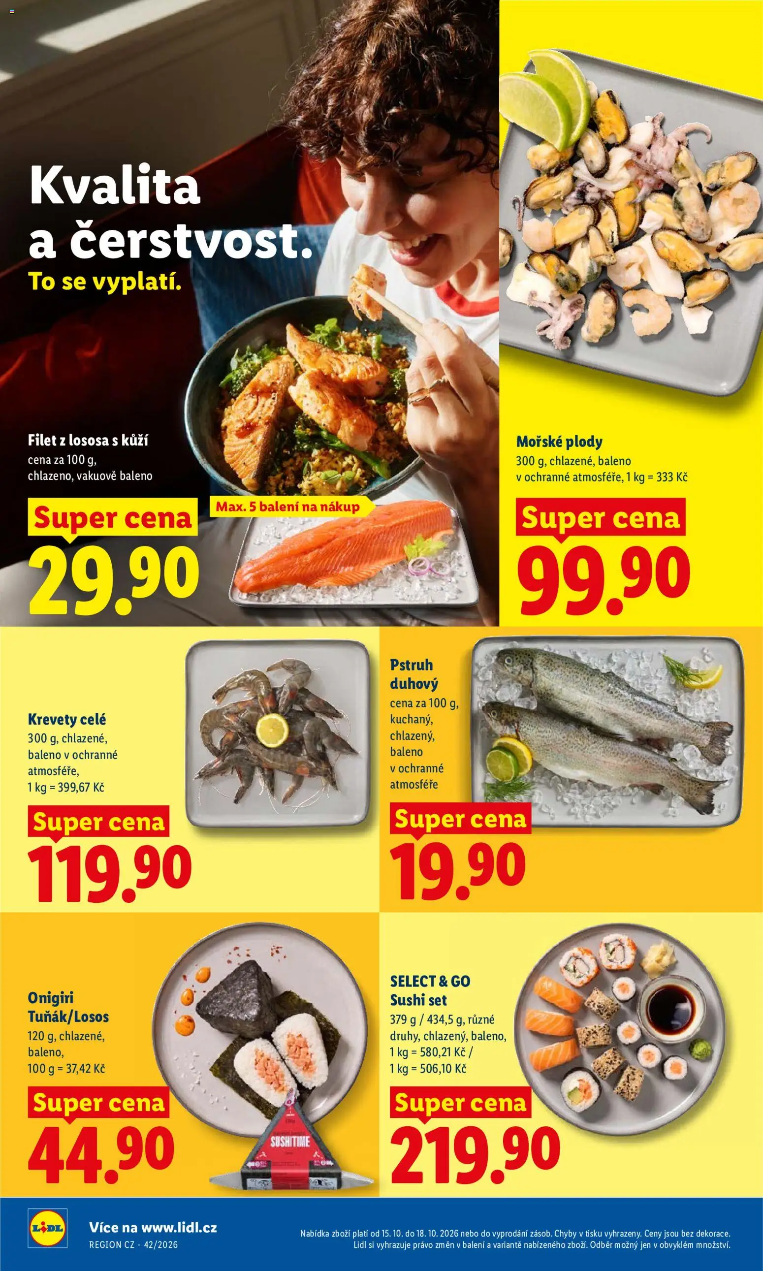 Lidl leták Leták in Česko