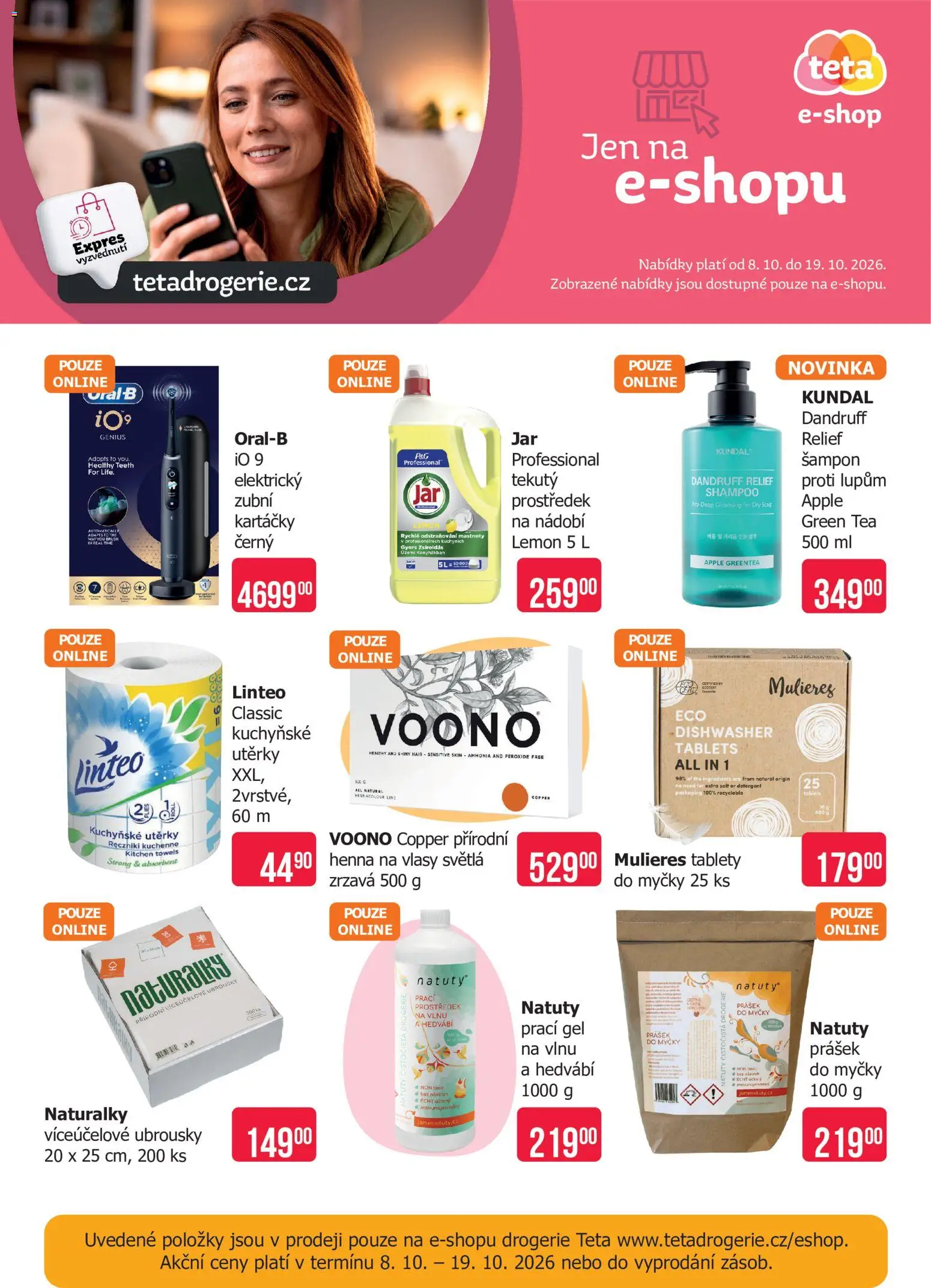TETA Drogerie leták Leták in Česko