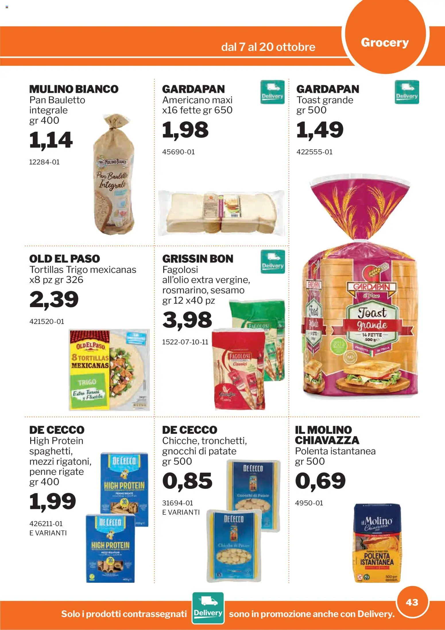 Sogegross volantino Volantino in Italy